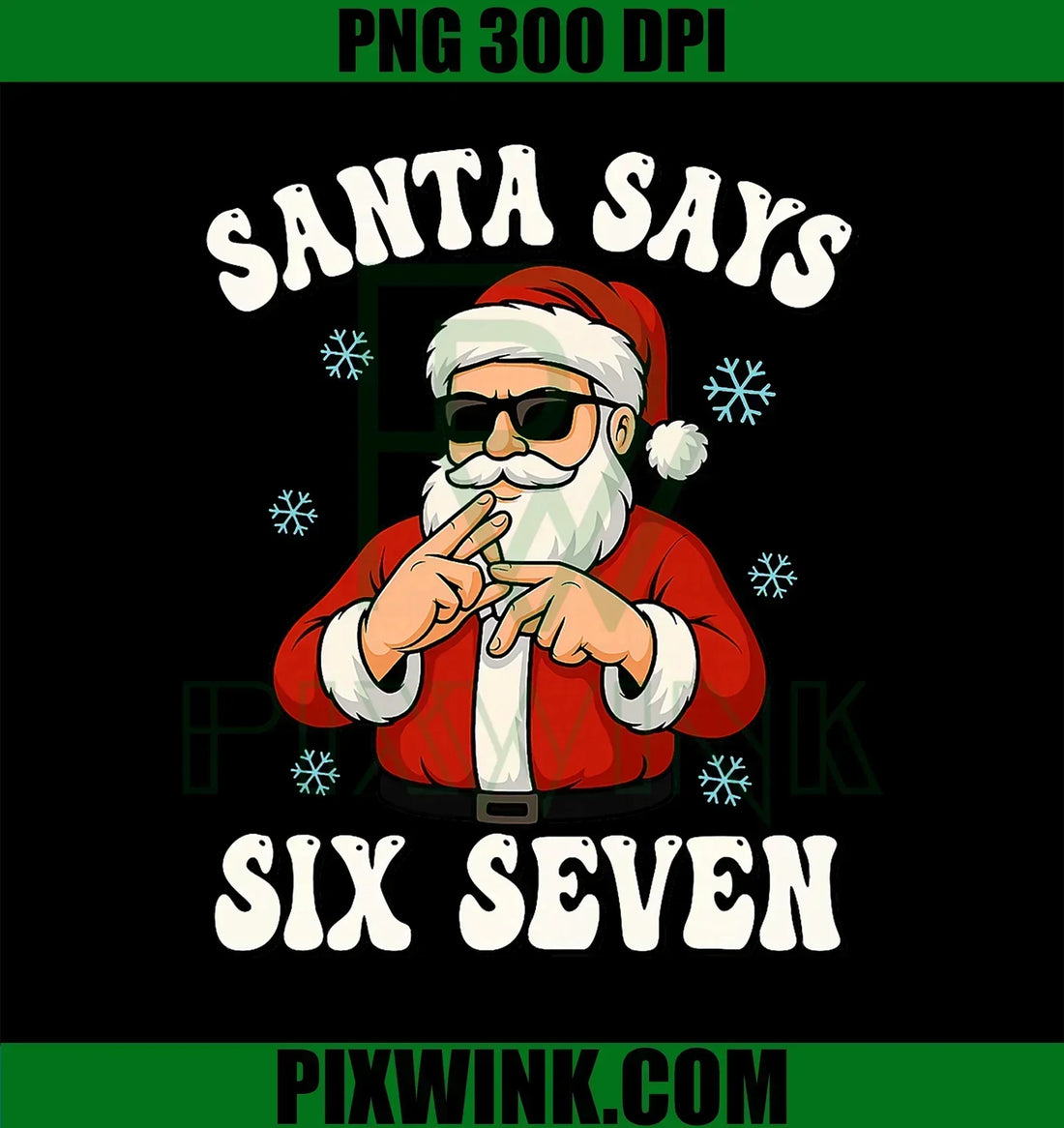 Christmas PNG Designs Featuring the Viral 67 Trend - Instant Download