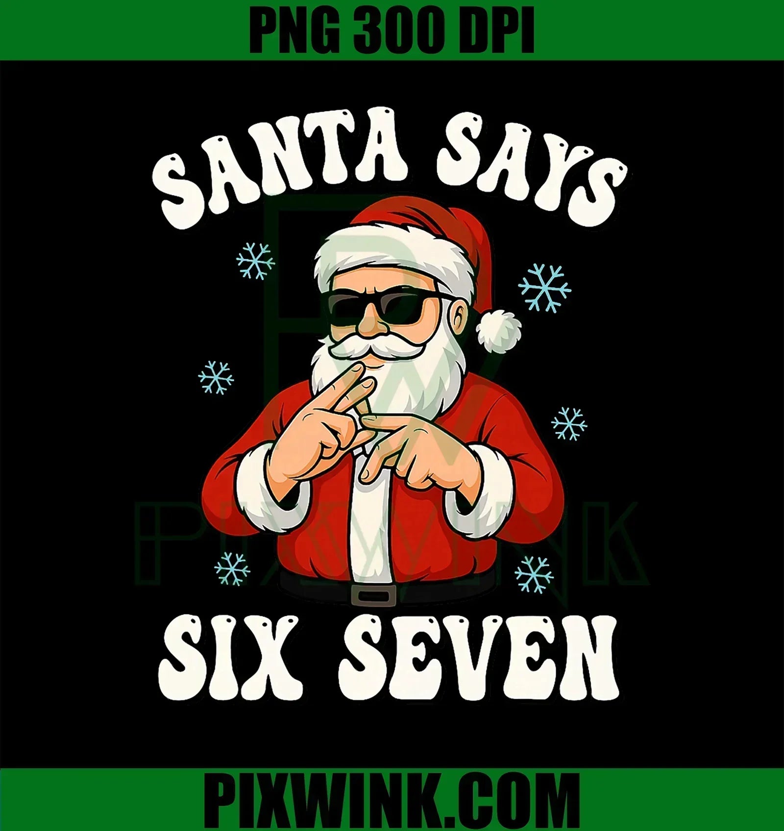 Christmas PNG Designs Featuring the Viral 67 Trend - Instant Download