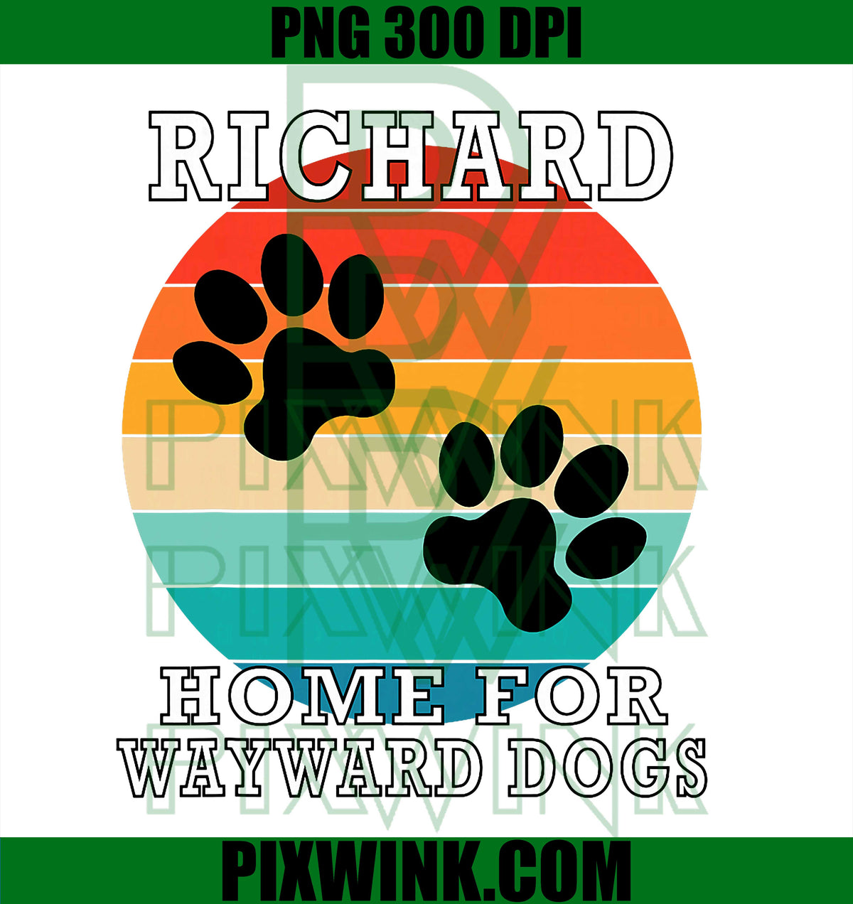 Richard Home for Wayward Dogs Family Name PNG
