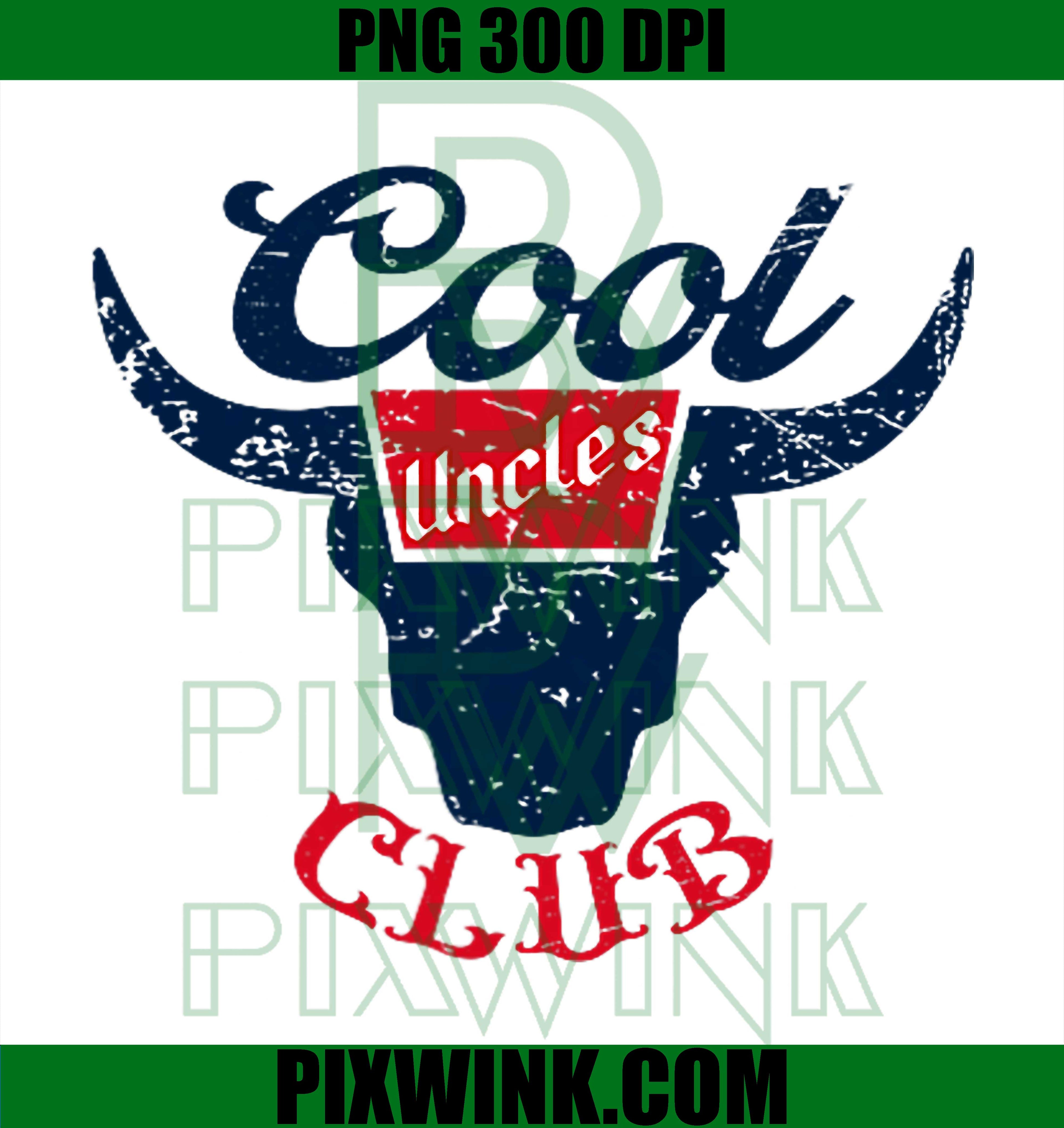 Cool Uncles Club Best Uncle Ever PNG, Funny Pocket Fathers Day PNG