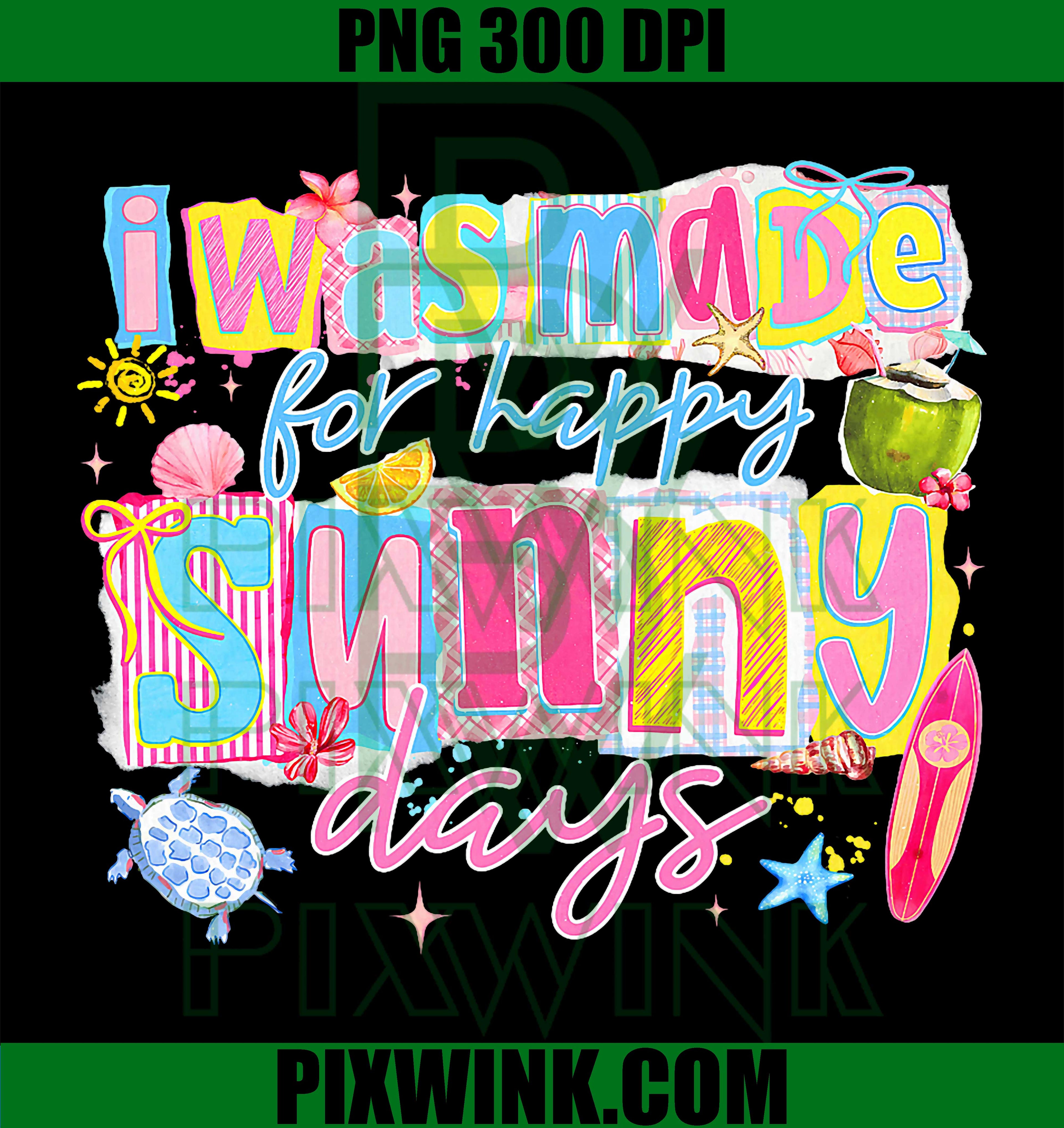 Happy Sunny Days PNG, Summer Beach PNG, Women Girl PNG