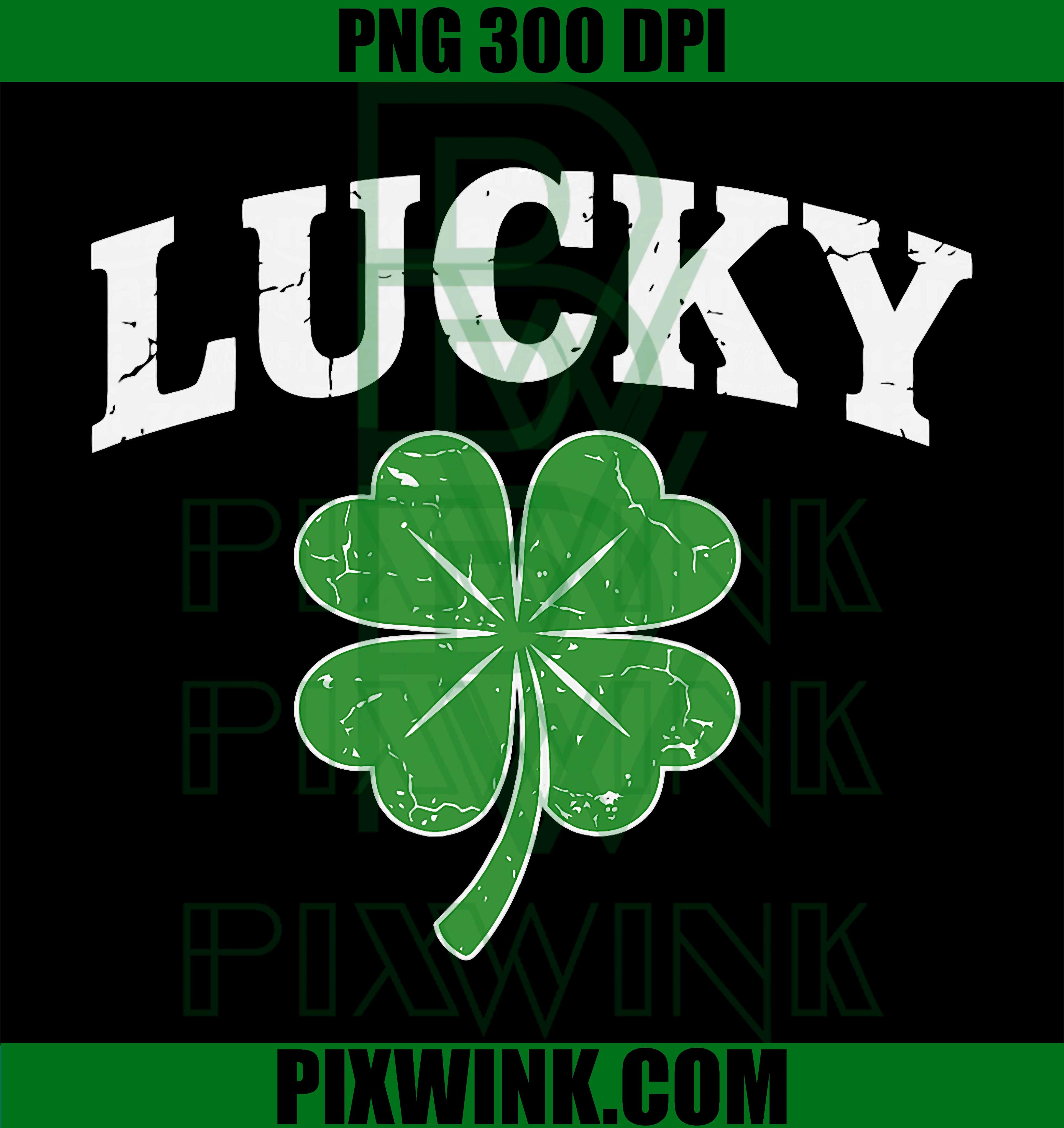Lucky Shamrock PNG, Funny St Patrick’s Day Graphic PNG