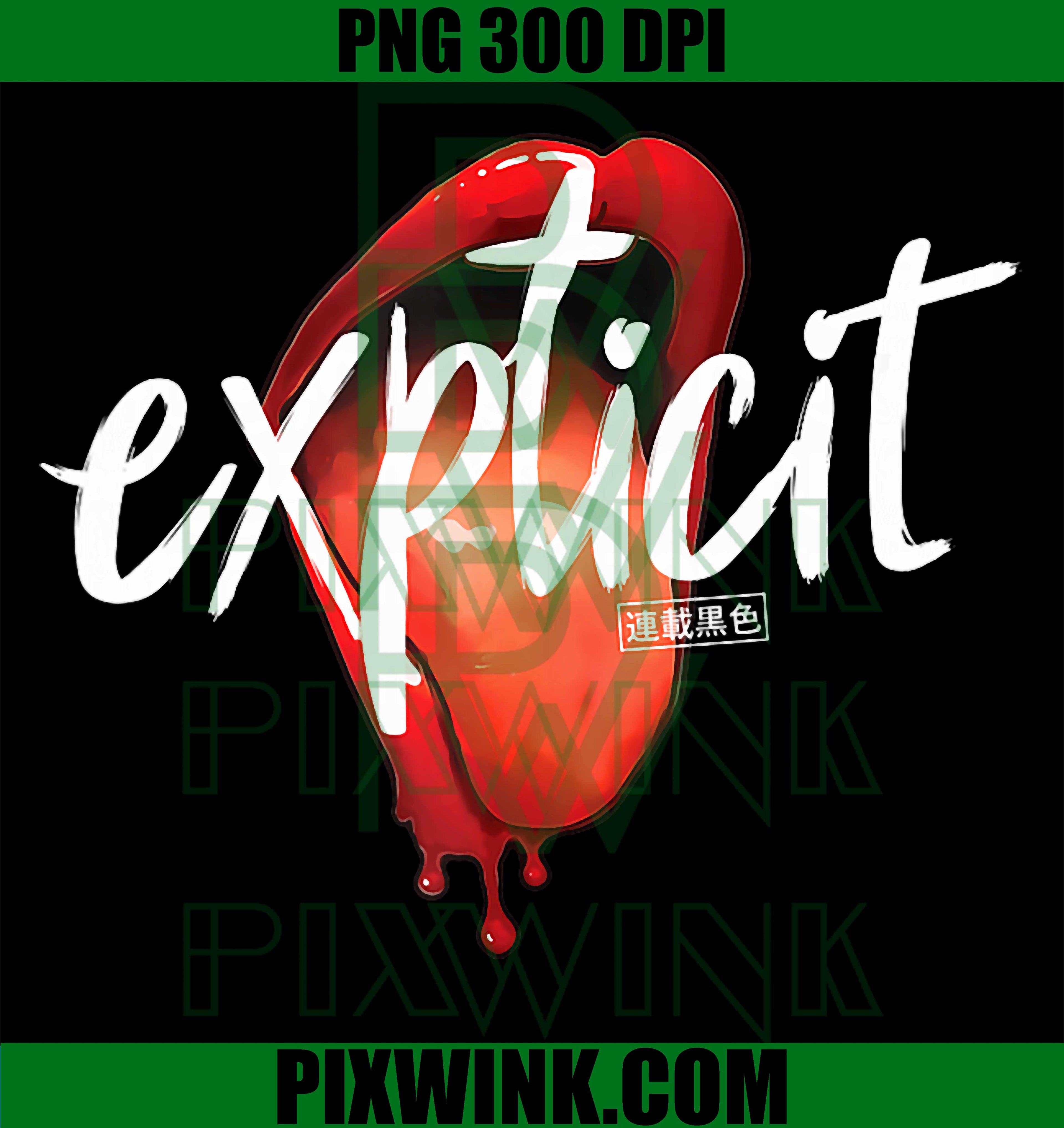 Explicit Content, Mouth Tongue Girl, Japan Anime Manga PNG