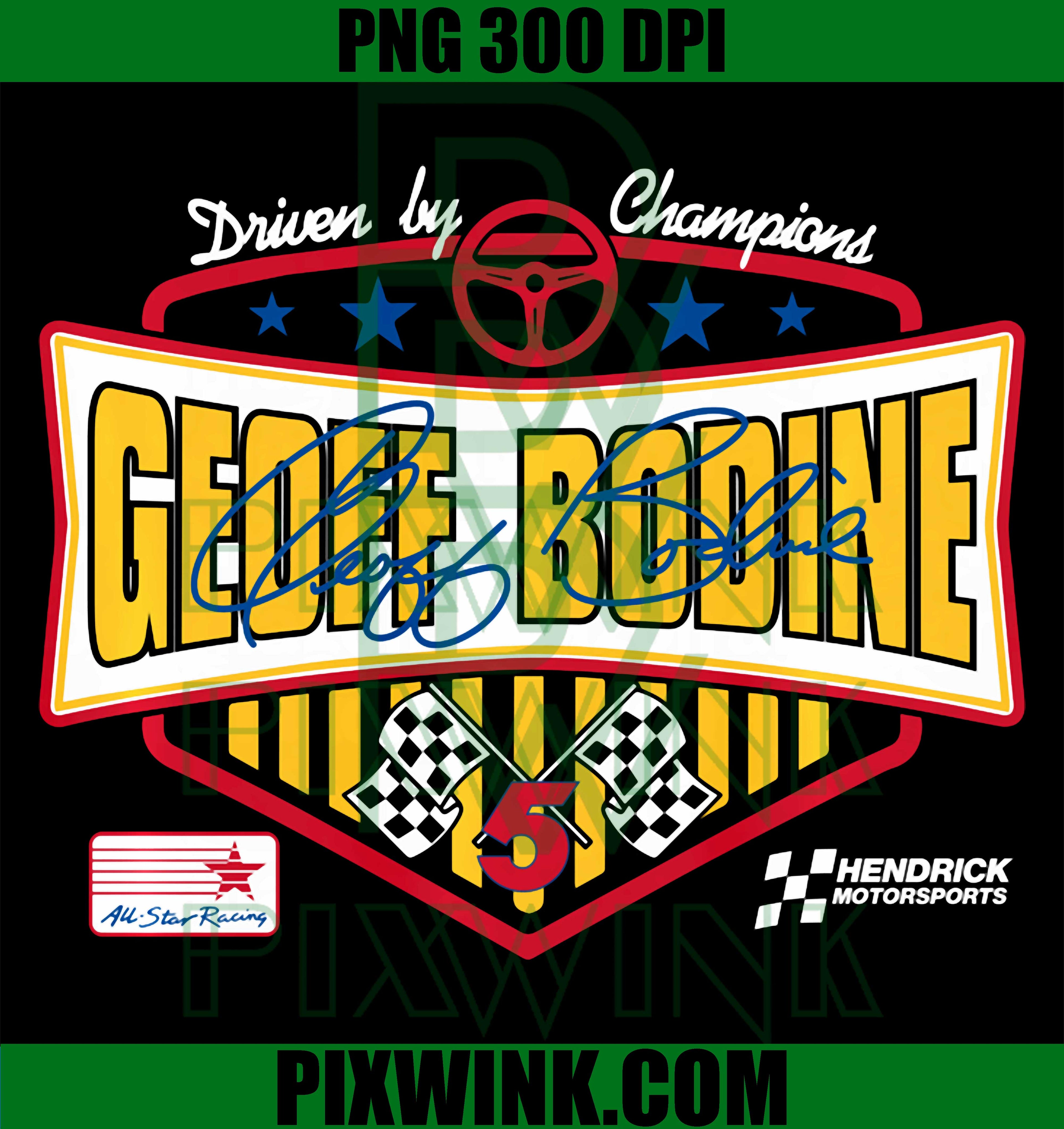 Geoff Bodine Racing PNG, Hendrick Motorsports Licensed PNG