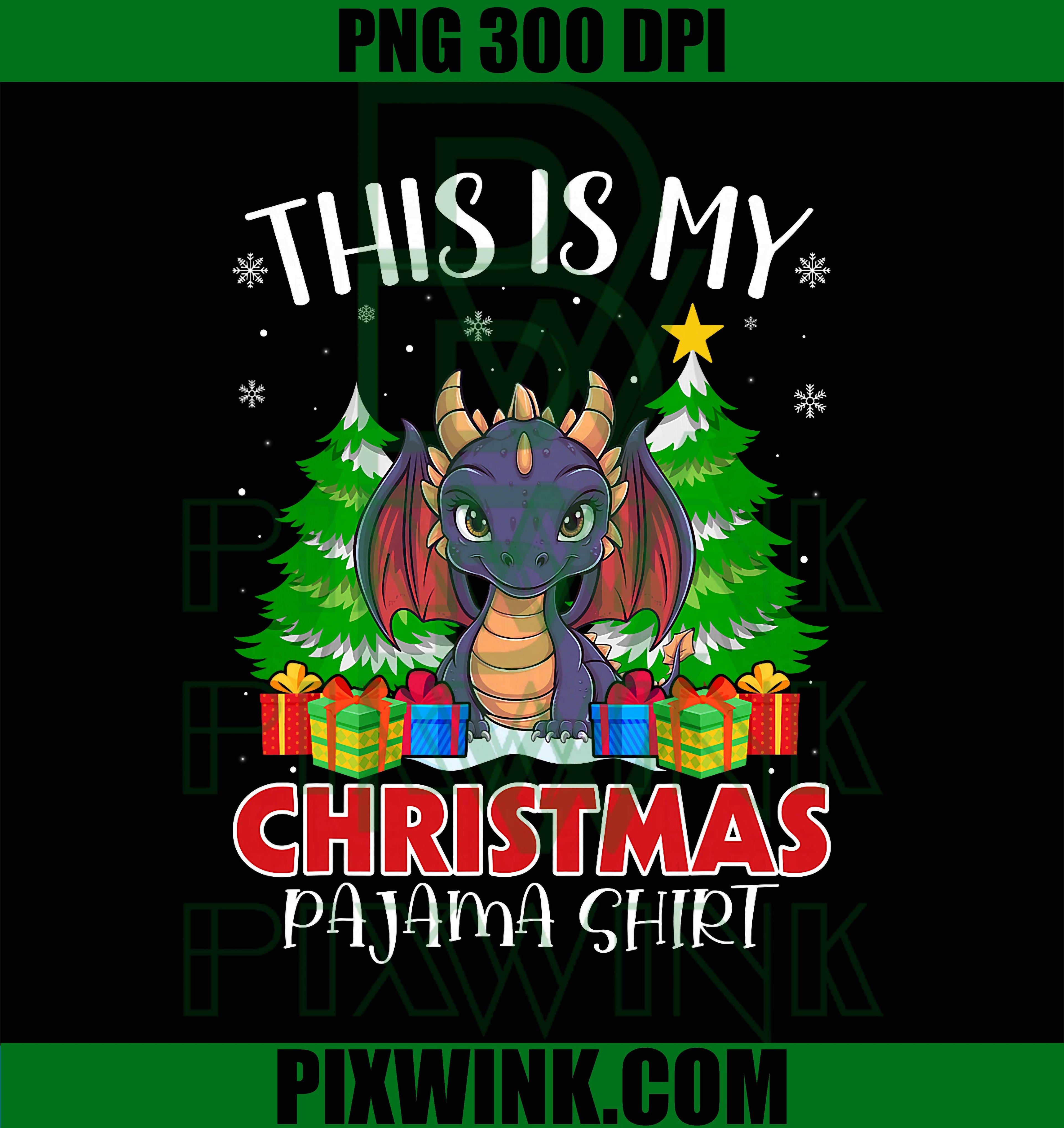 This is My Christmas, Dragon Xmas PNG
