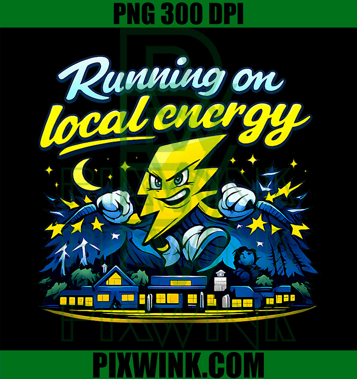Running On Local Energy Pride Badge PNG, Retro Pride Graphic PNG
