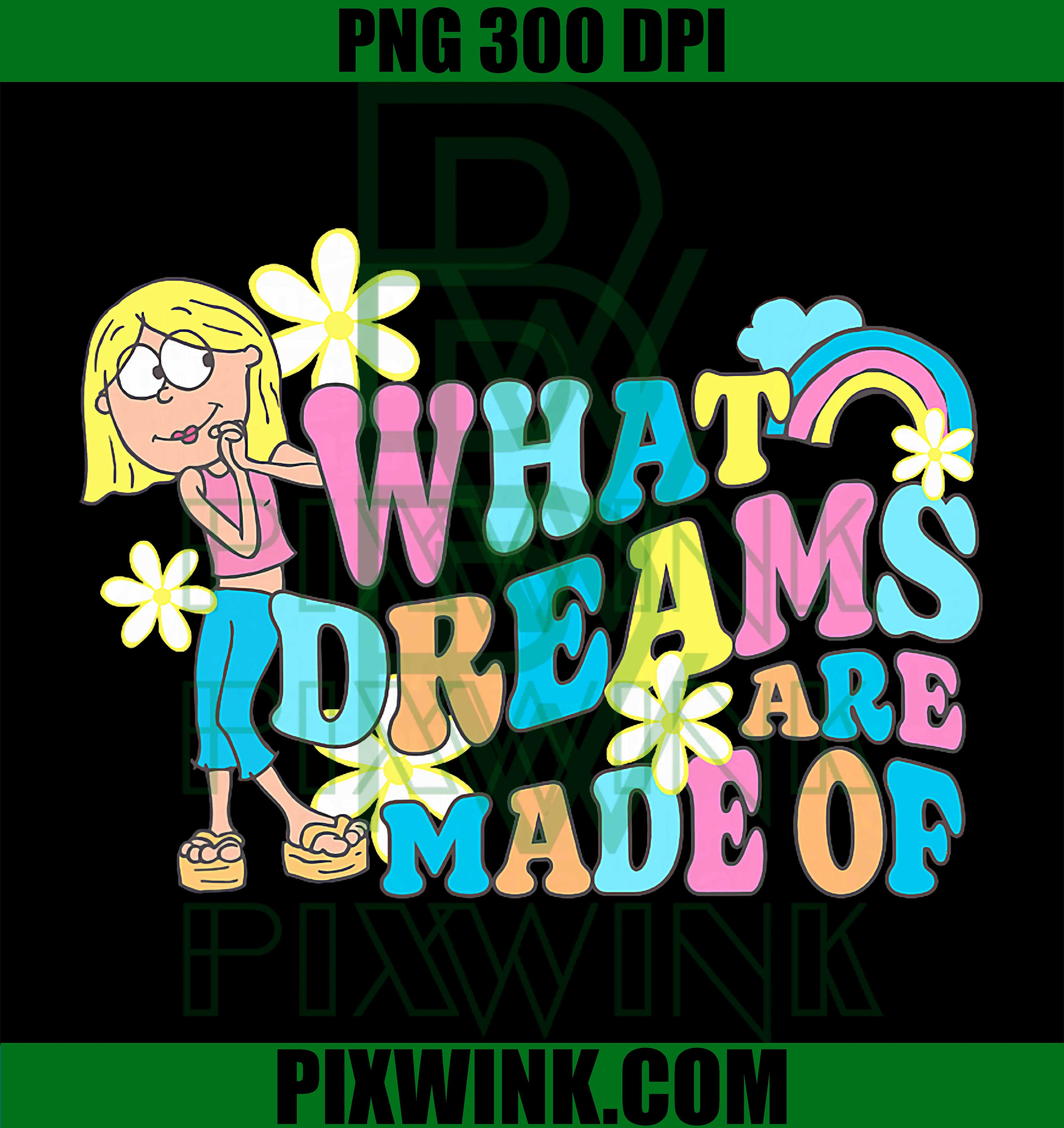 Disney Lizzy McGuire What Dreams Are Made Of Iconic Big Logo PNG