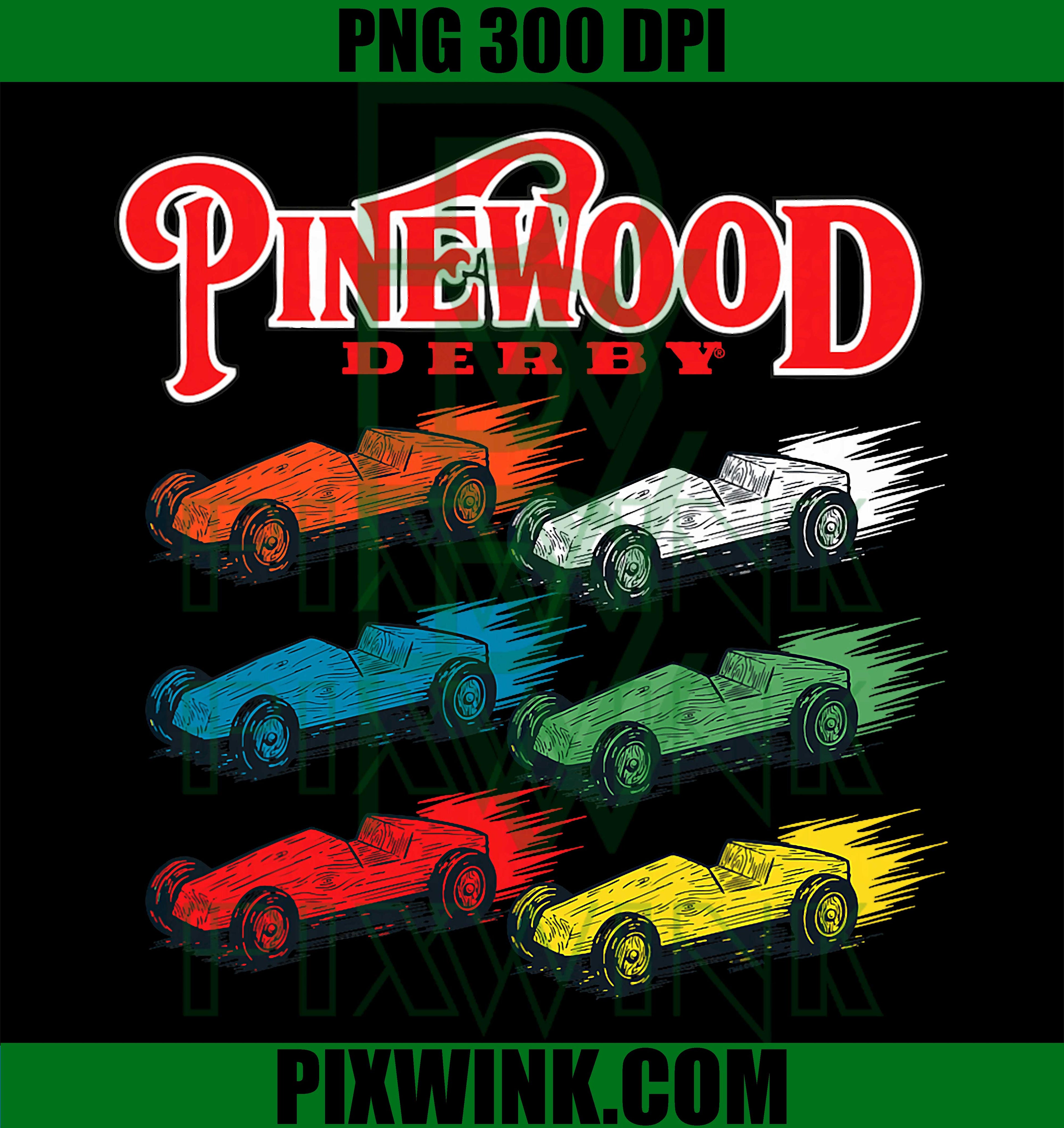 Pinewood Derby PNG, Cub Scouts Derby PNG, Retro Derby Car PNG
