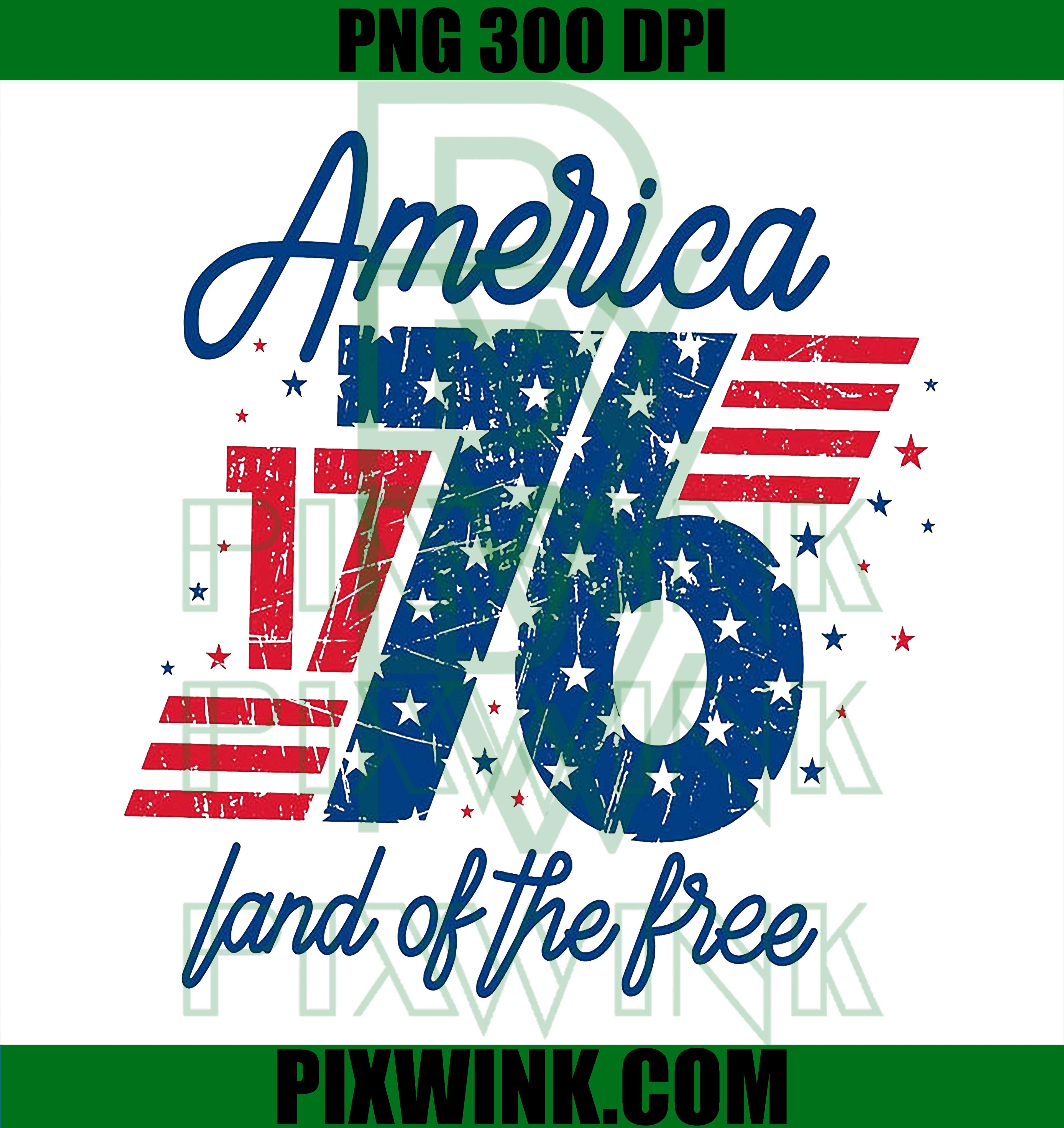1776 America Patriotic PNG, 4th of July USA PNG
