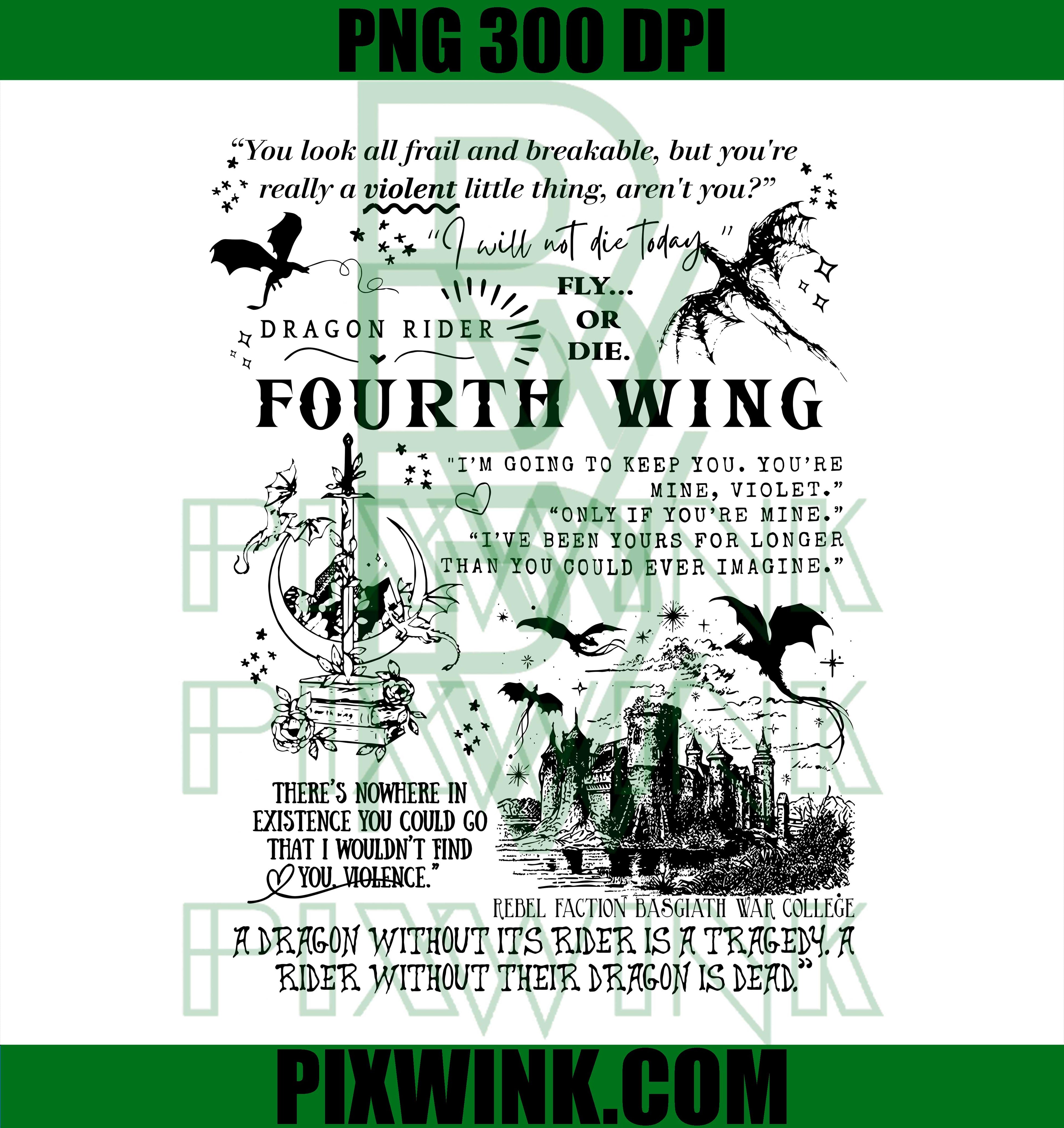 Basgiath War College, Fourth Wing PNG, Empyrean Series PNG, Bookish PNG