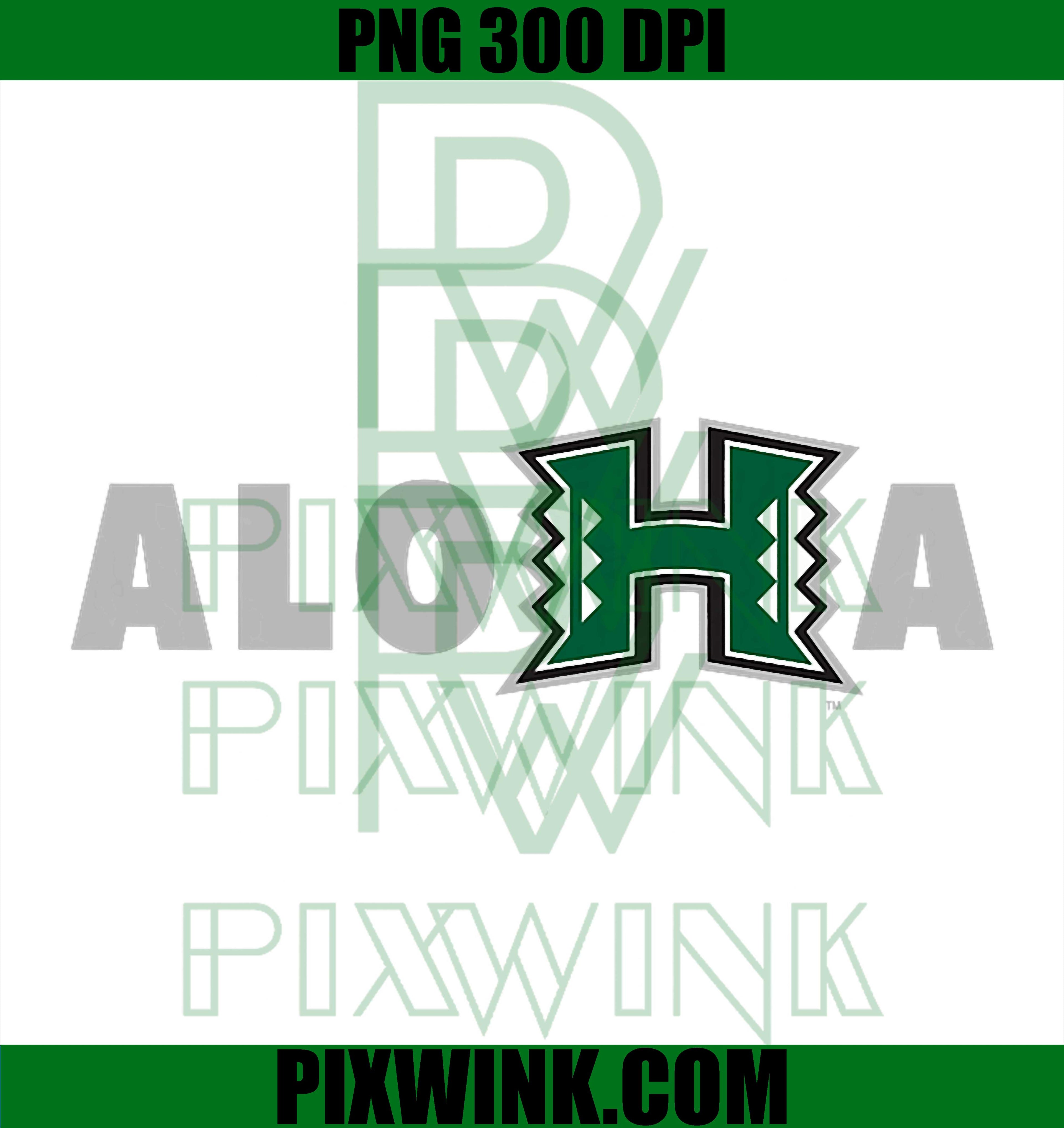 University of Hawaii Rainbow Warriors Aloha PNG