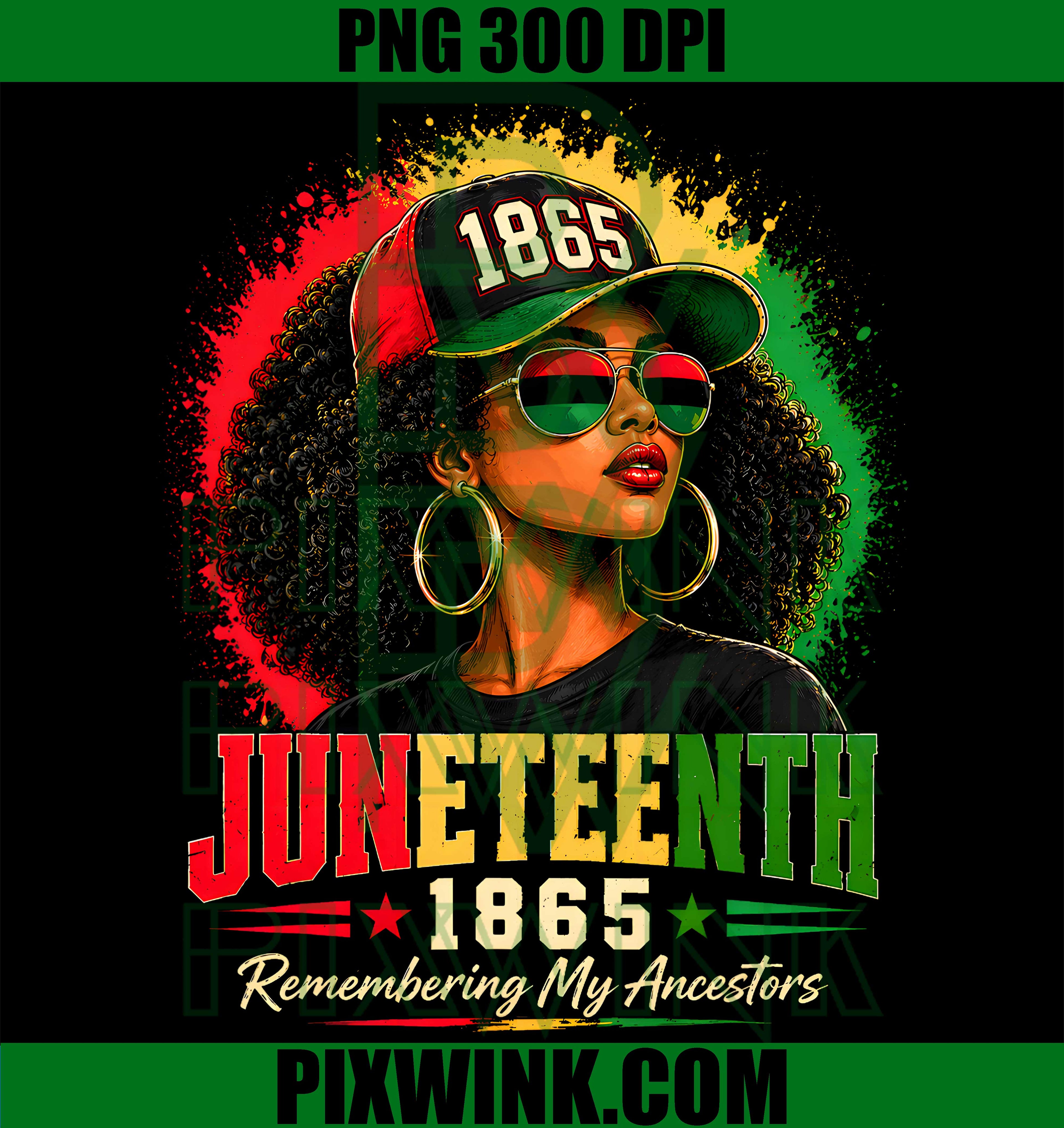 Juneteenth Ancestors Heritage Black PNG,African American Memory Pride PNG