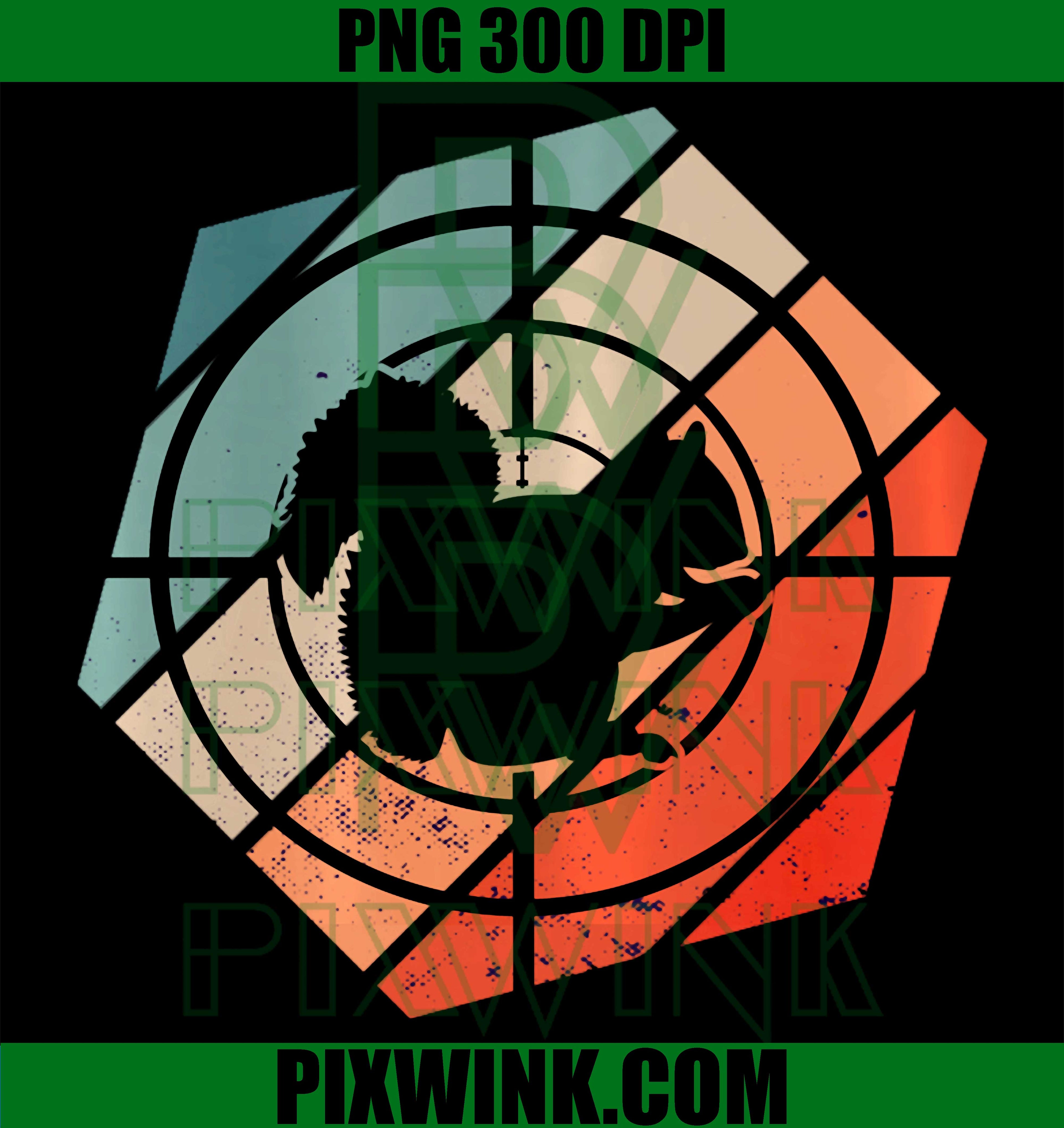 Hexa Squirrel Hunter PNG, Retro Squirrel Hunting Scope PNG