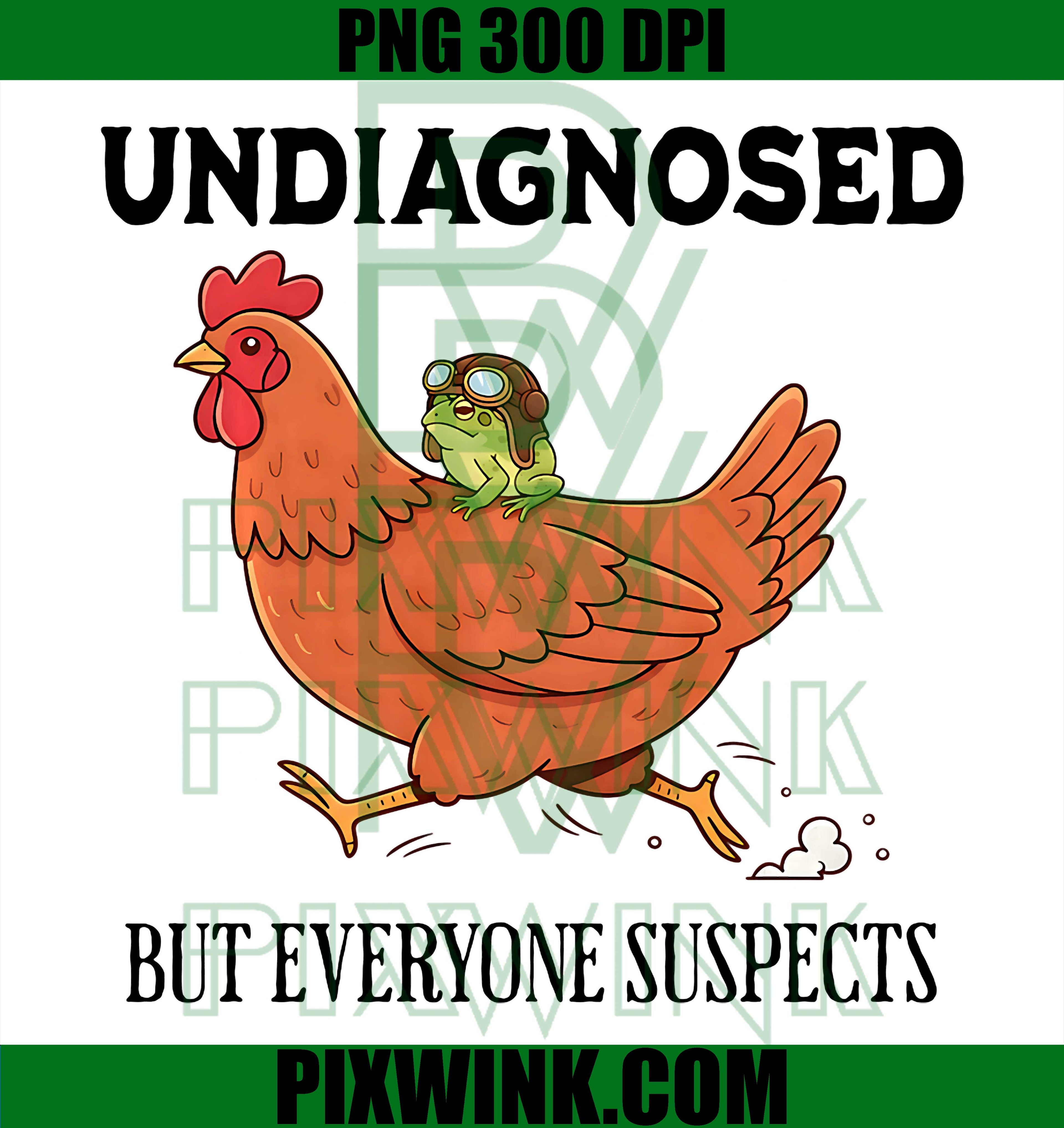 Frog Riding Chicken, Undiagnosed But Everyone Suspects PNG