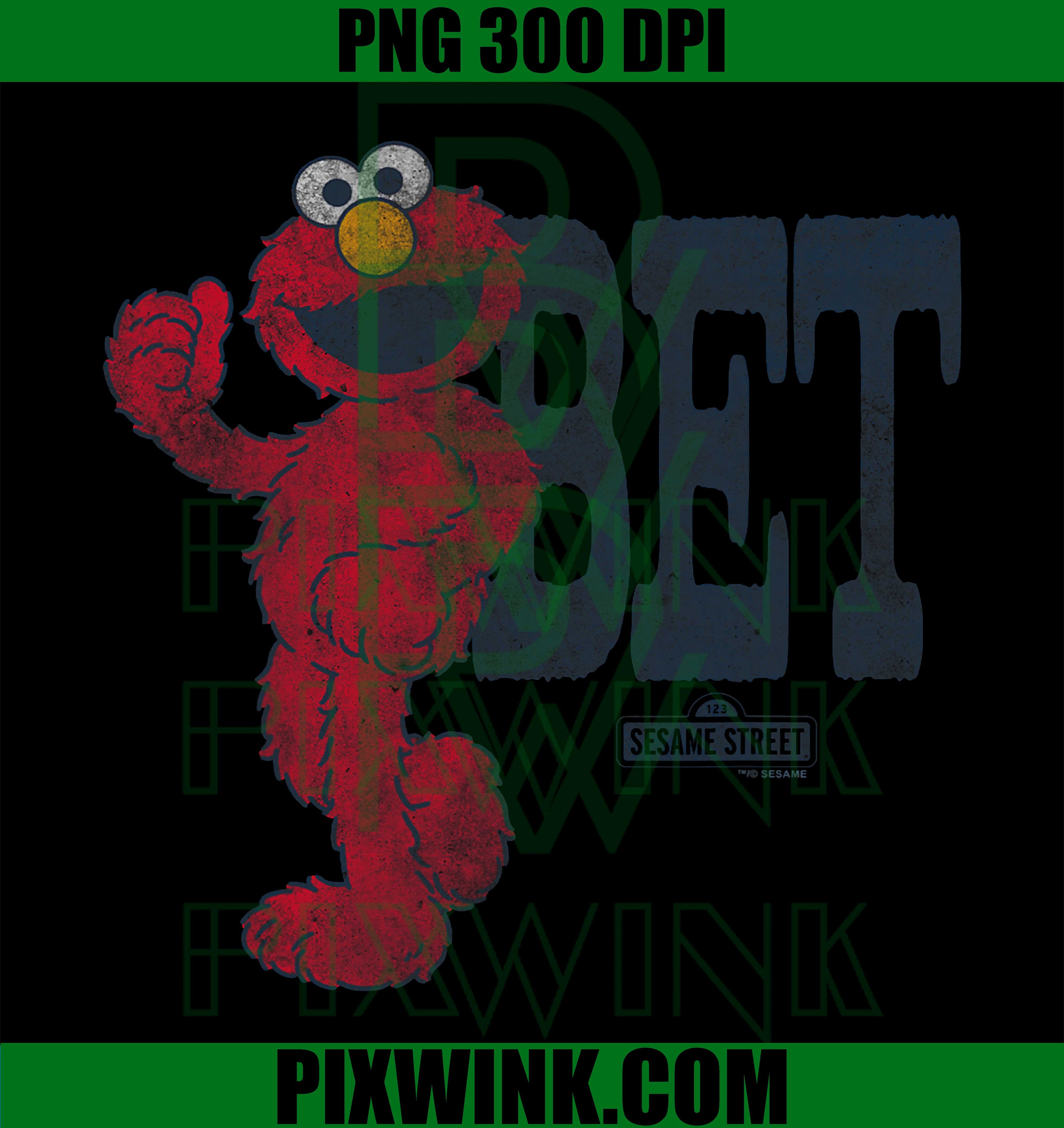 Sesame Street Elmo Standing PNG, Funny Elmo Character Design PNG