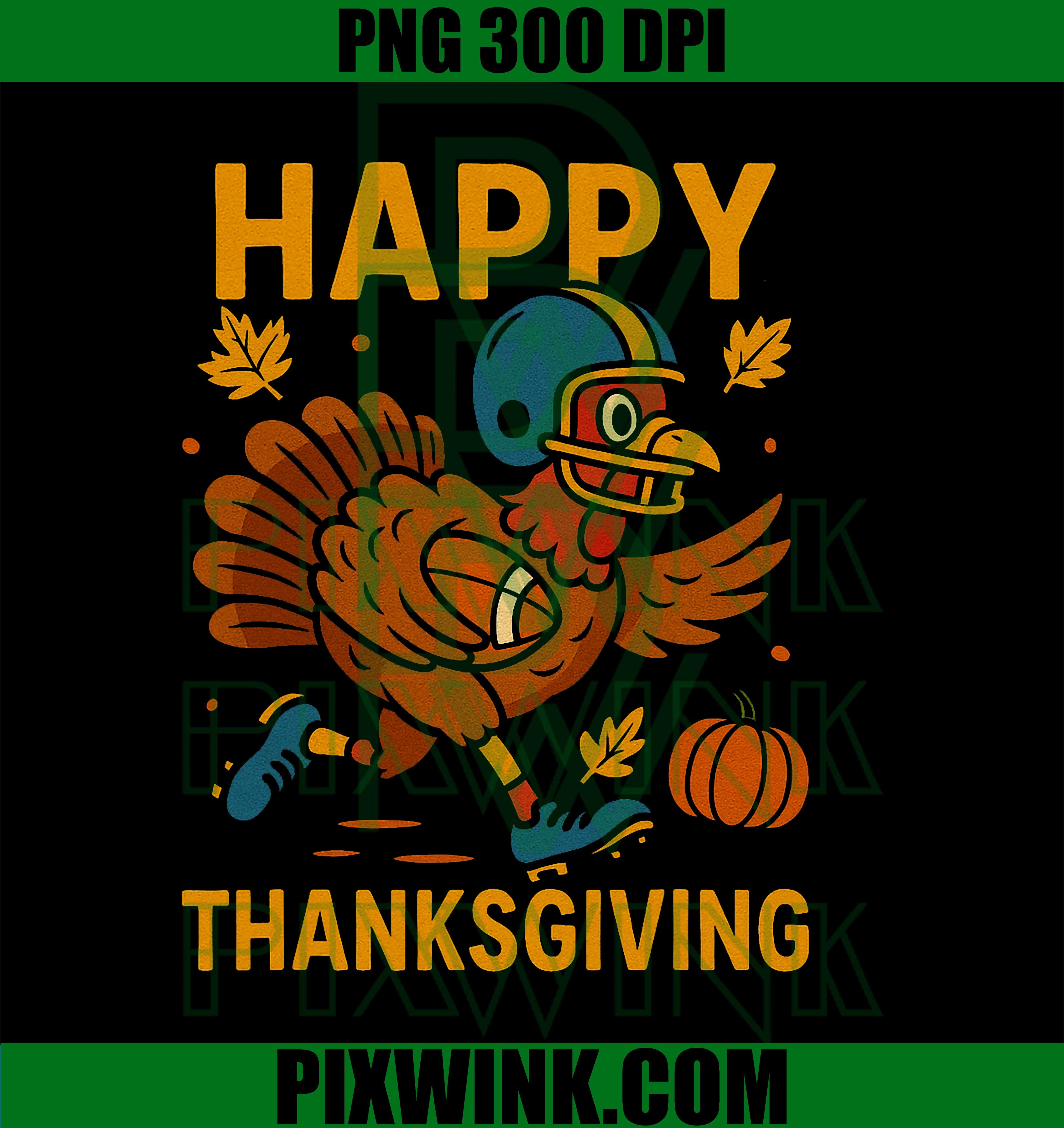 Football Thanksgiving Turkey PNG