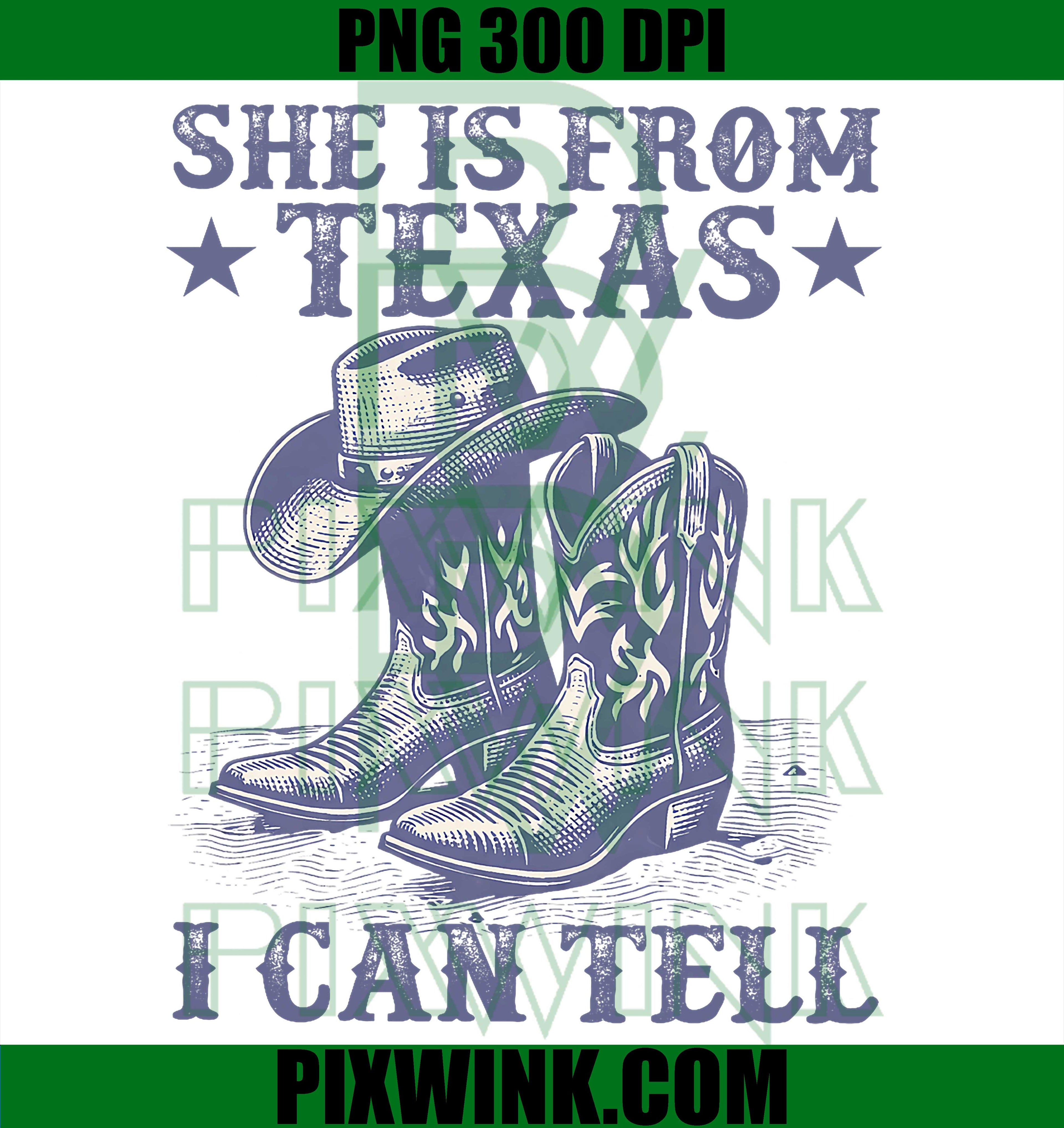 Texas Girl Map Flag PNG, Funny She Is From Texas Design PNG