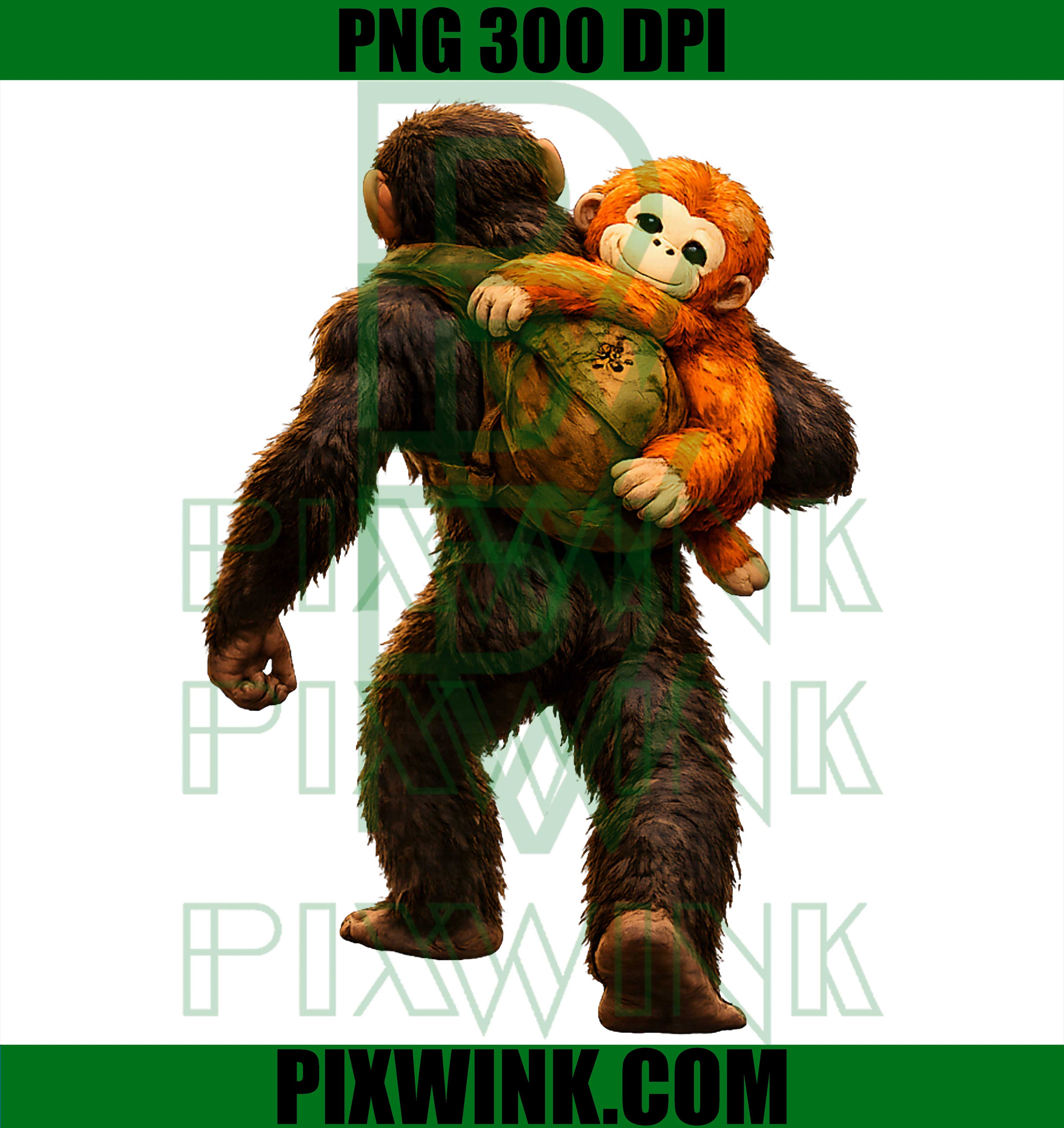 Punch The Baby Monkey PNG, Cute Little Monkey Growing Strong PNG
