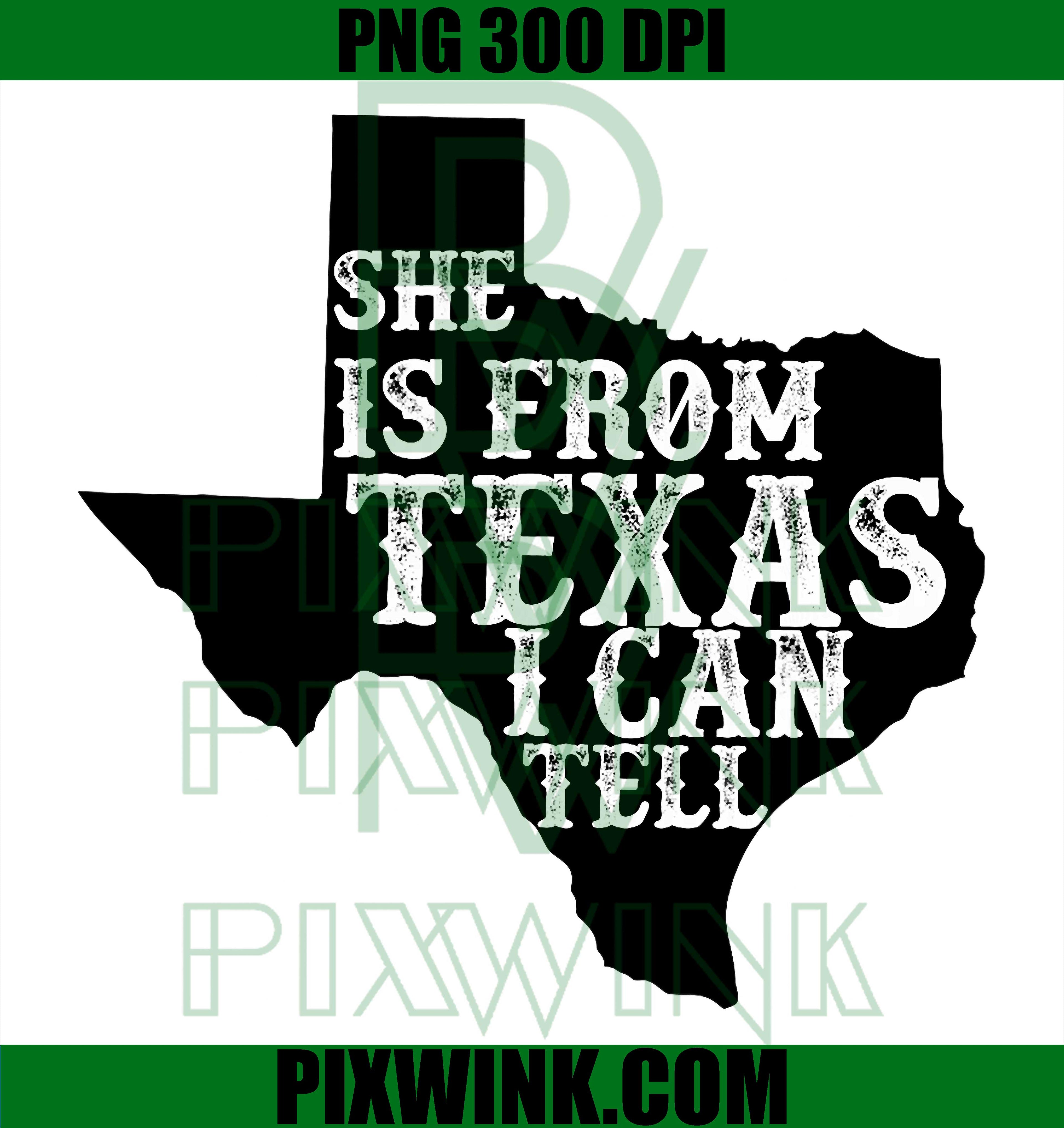 Texas Girl Map Flag PNG, Funny She Is From Texas Design PNG