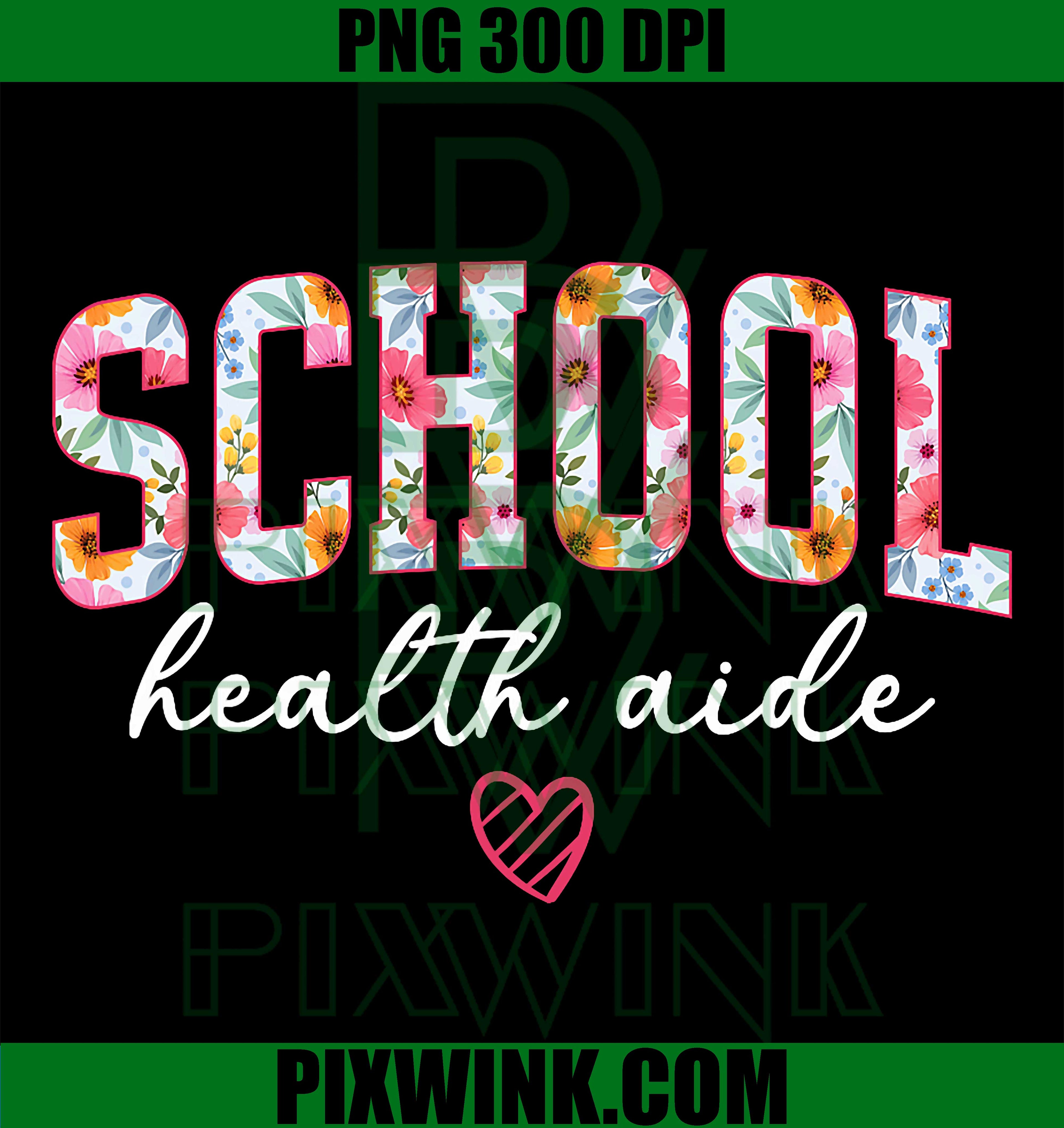 School Health Aide PNG, Boho Health Assistant PNG