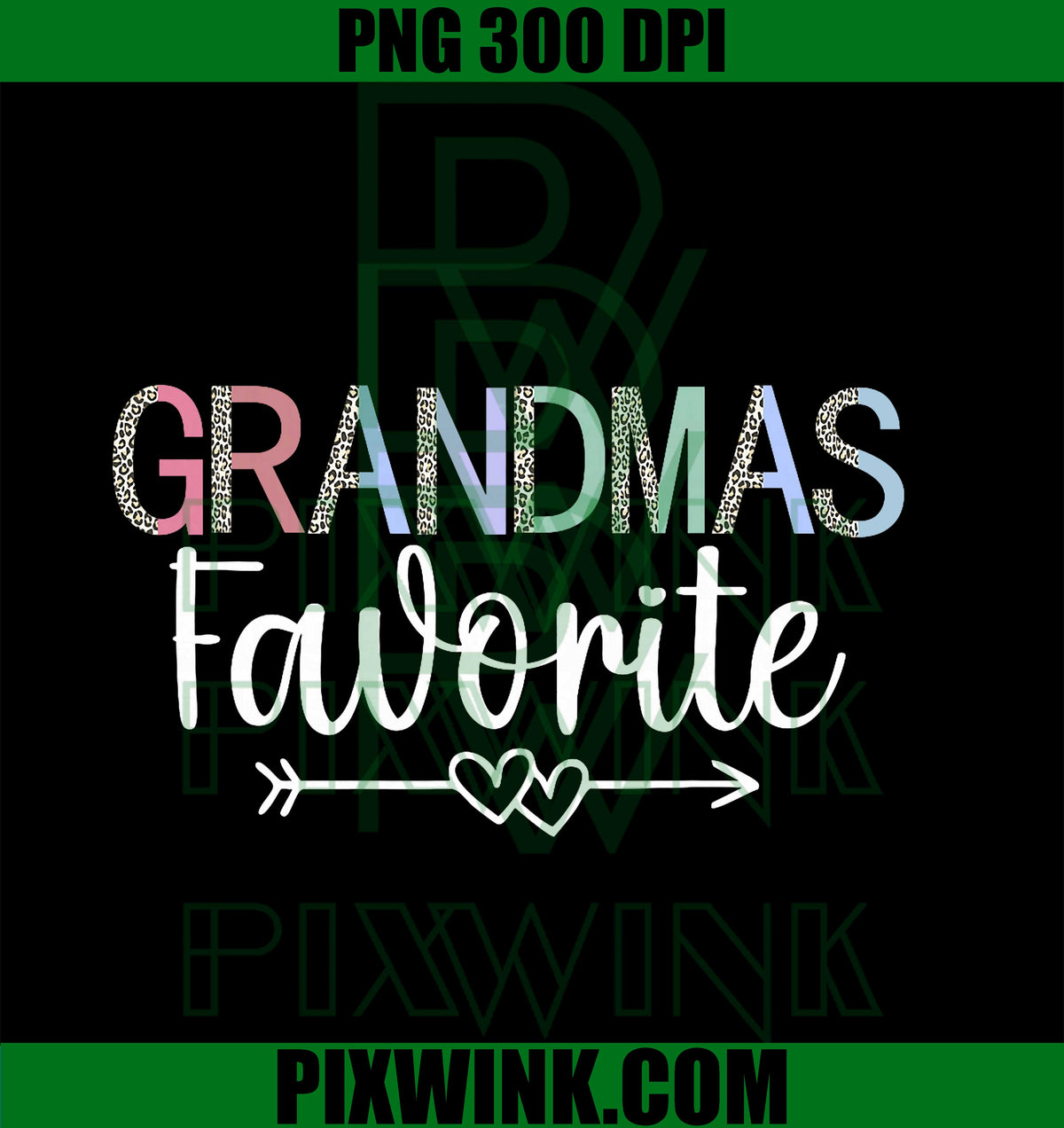 Grandma's Favorite PNG, Grandparent Grandchild Humor Family PNG