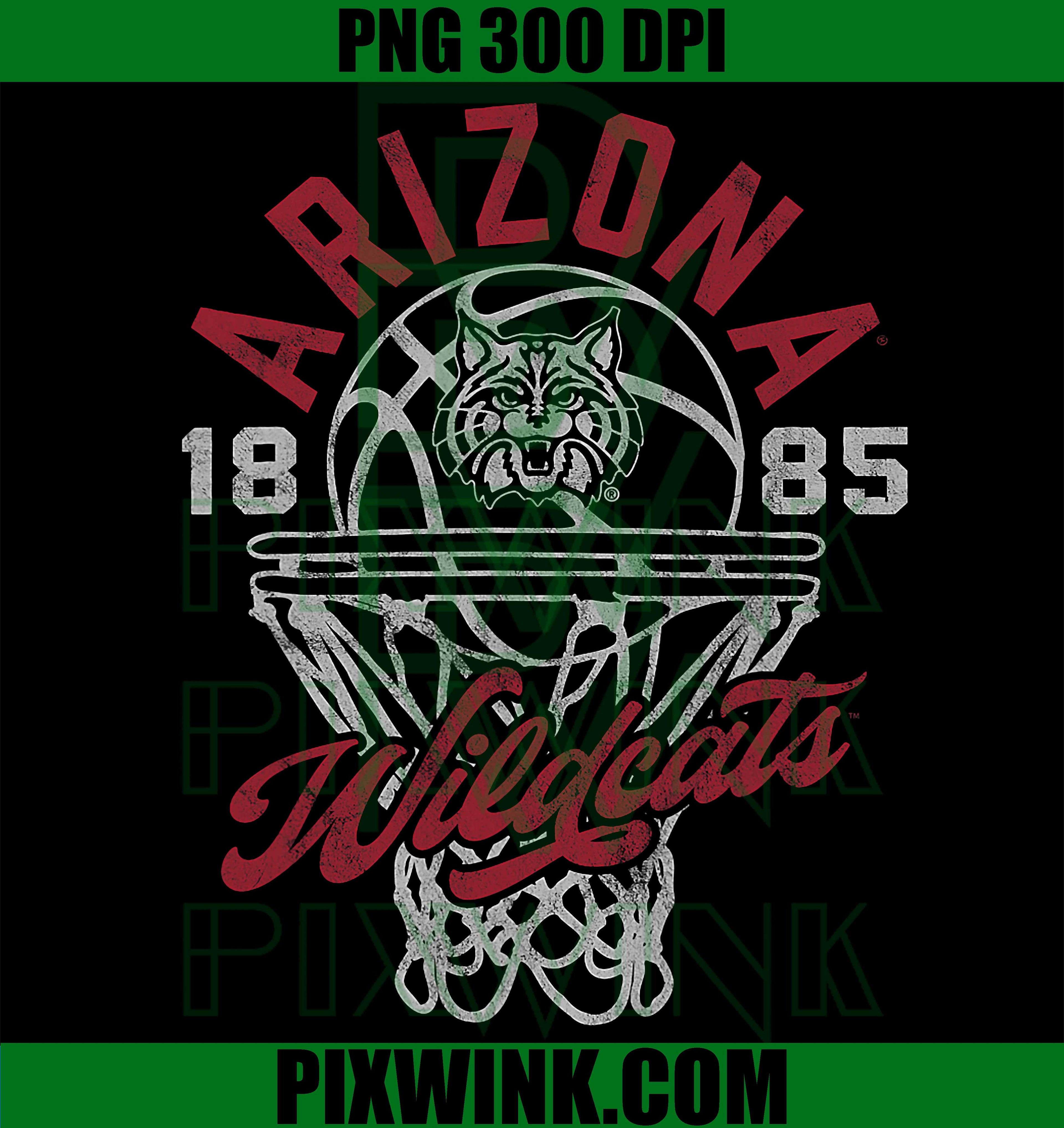Arizona Wildcats PNG, Basketball Hoop PNG, Script Design PNG
