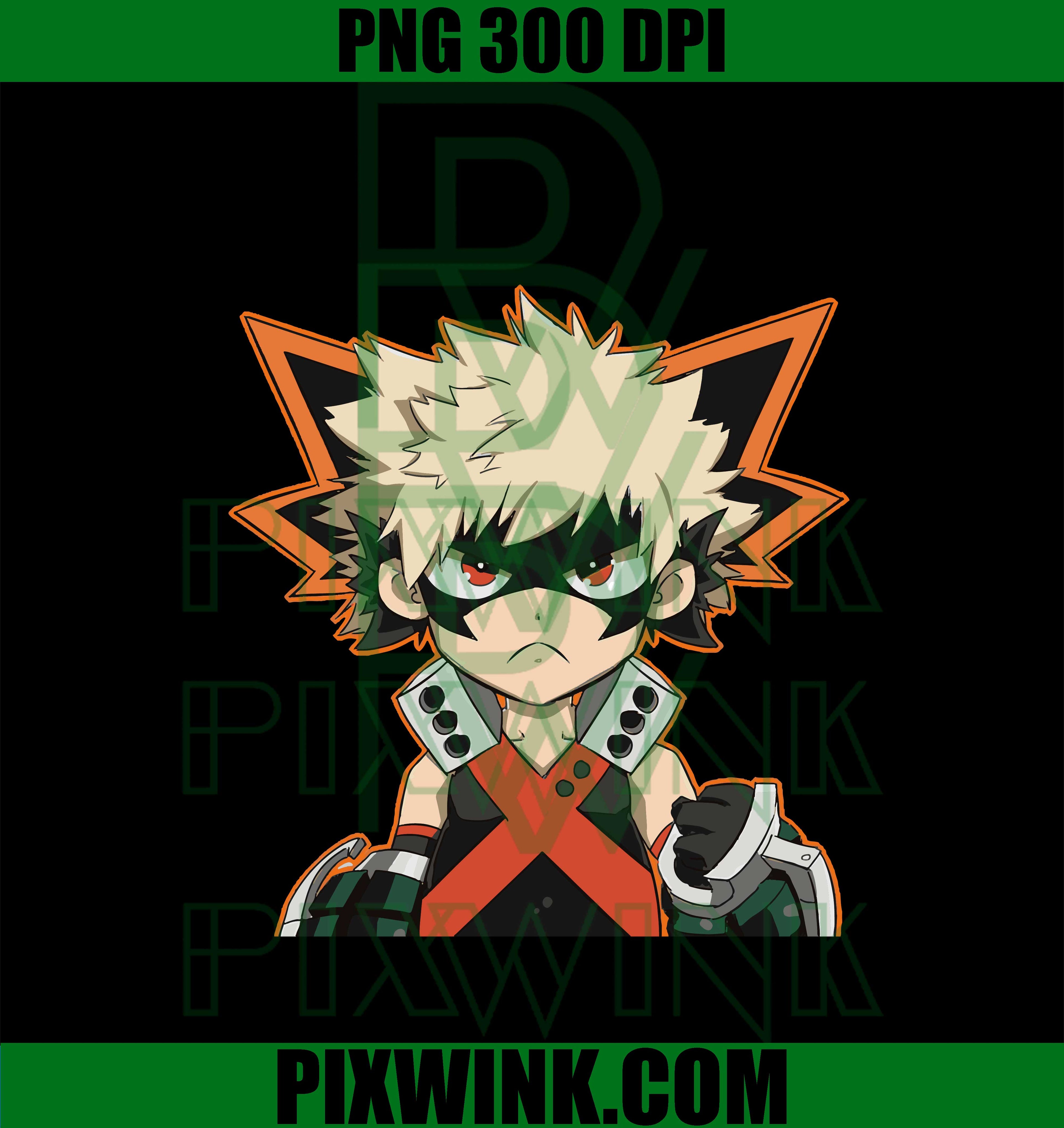 Boy Katsuki Bakugo SVG, My Hero Academia SVG, Japanese Cartoon SVG