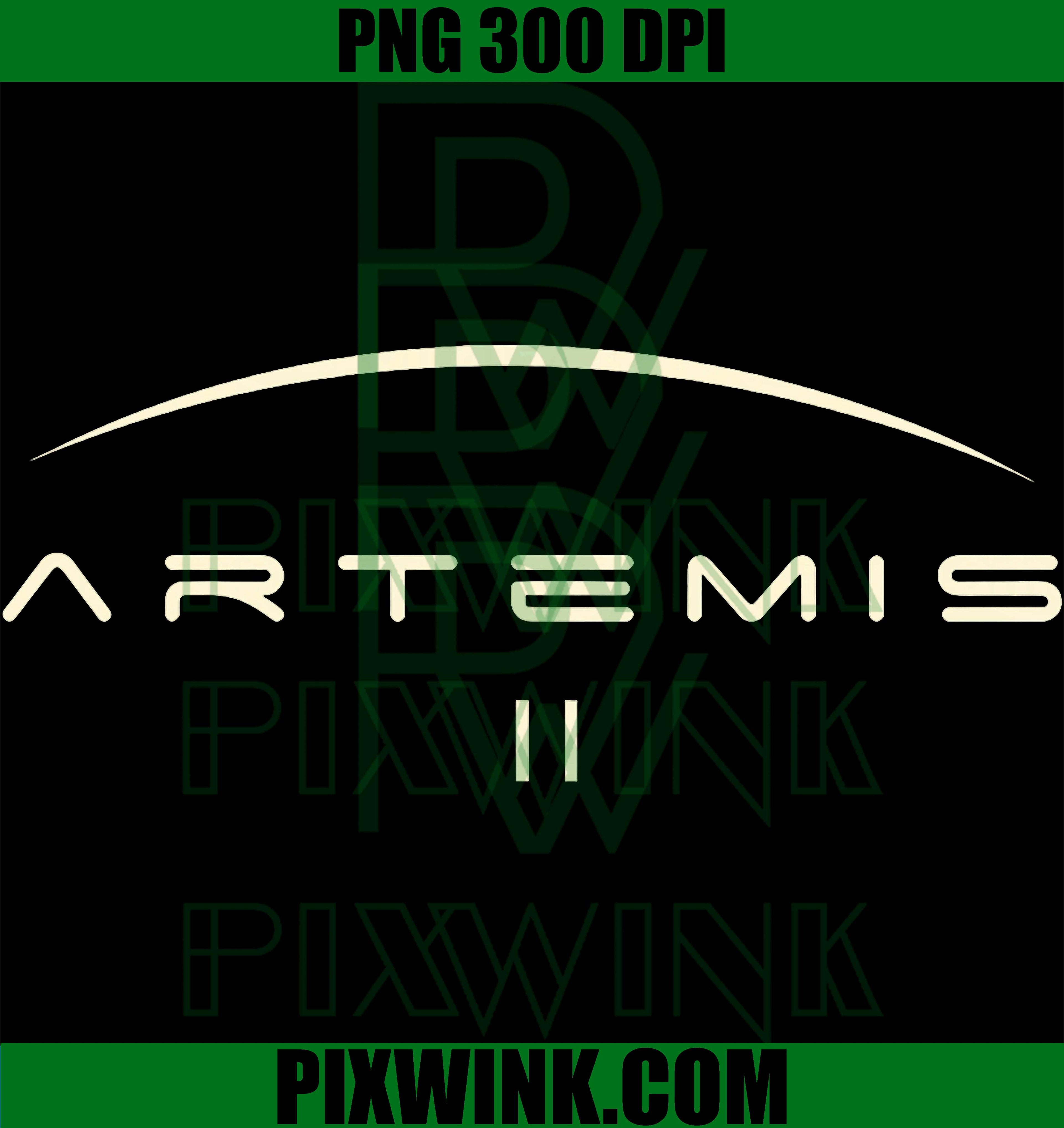 Artemis II 2026 PNG, Launch to the Moon PNG Space Mission Design