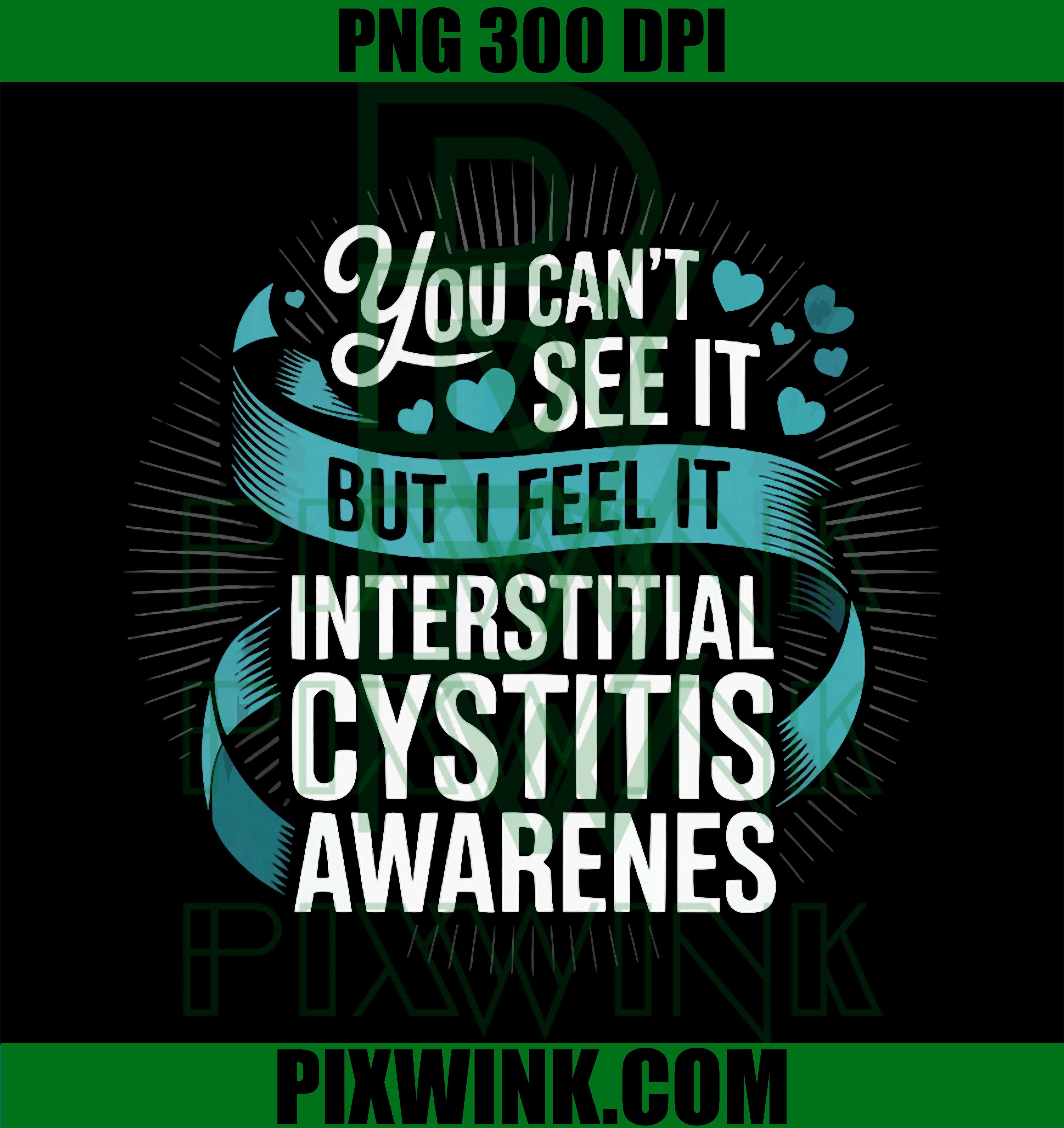 Interstitial Cystitis PNG, Bladder Pain PNG, Teal Ribbon PNG