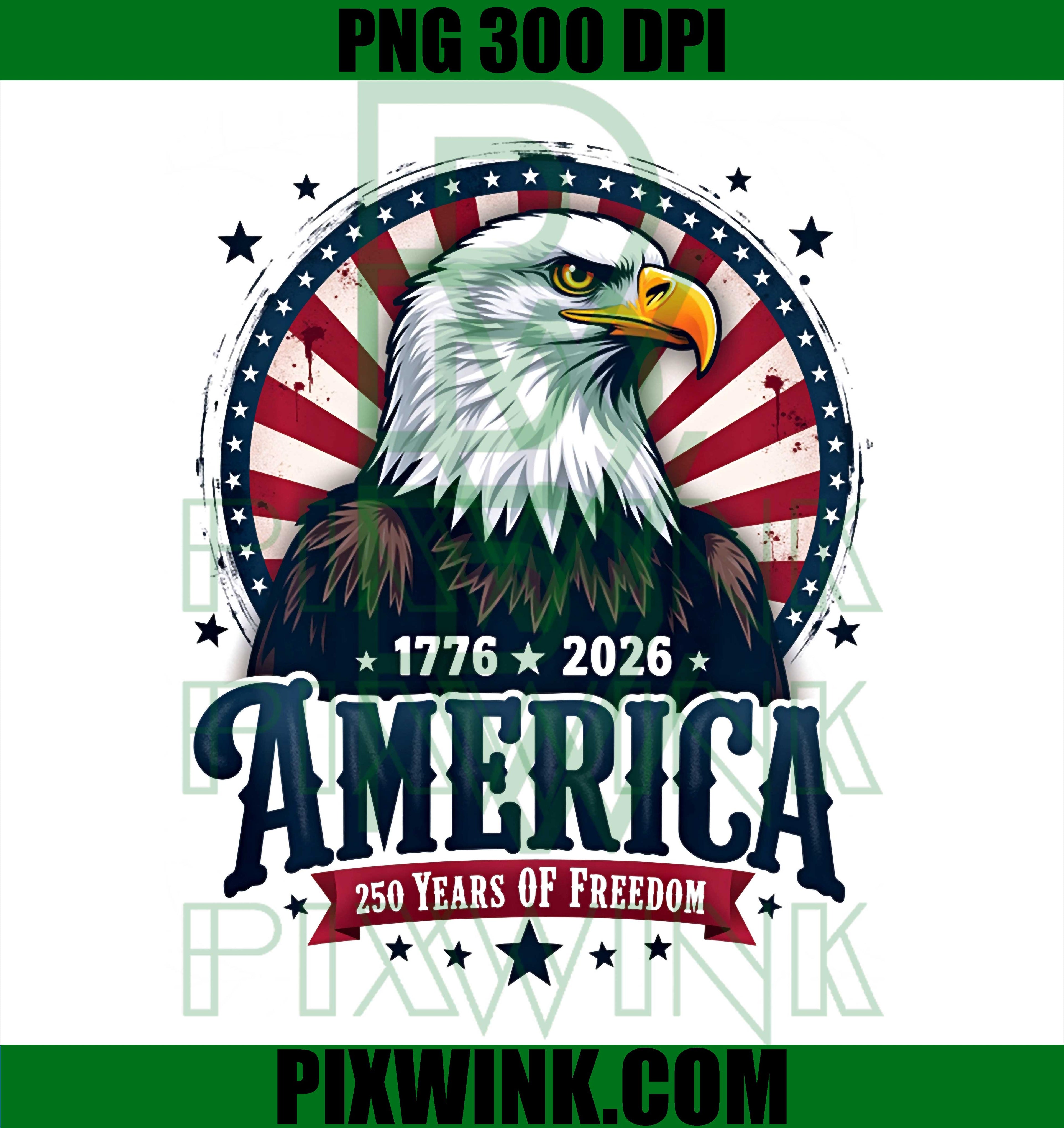 America 250th Anniversary US Flag 250 PNG, Years 4th Of July PNG