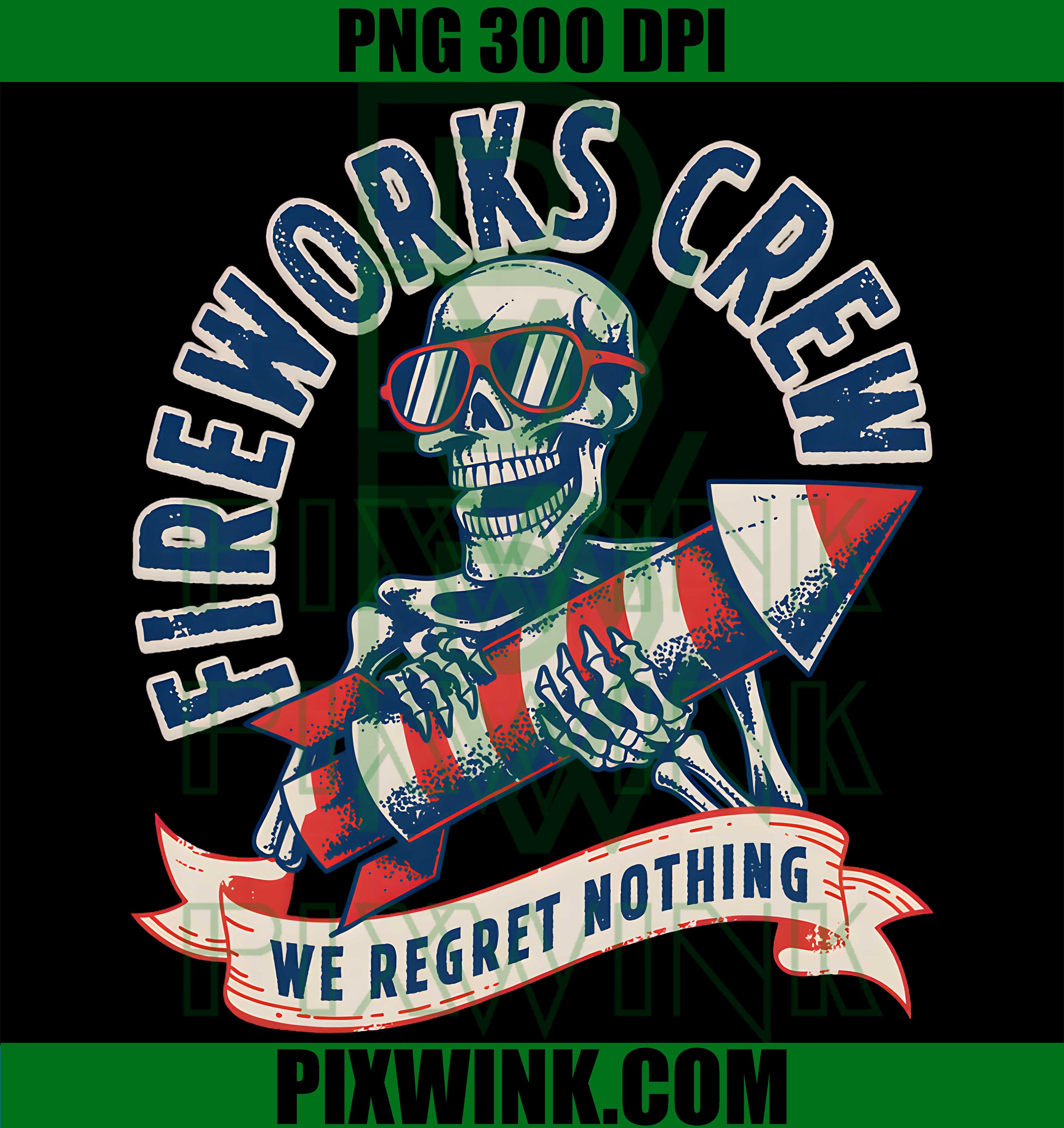 Skeleton Fireworks PNG,Vintage Skeleton PNG,American Skeleton PNG