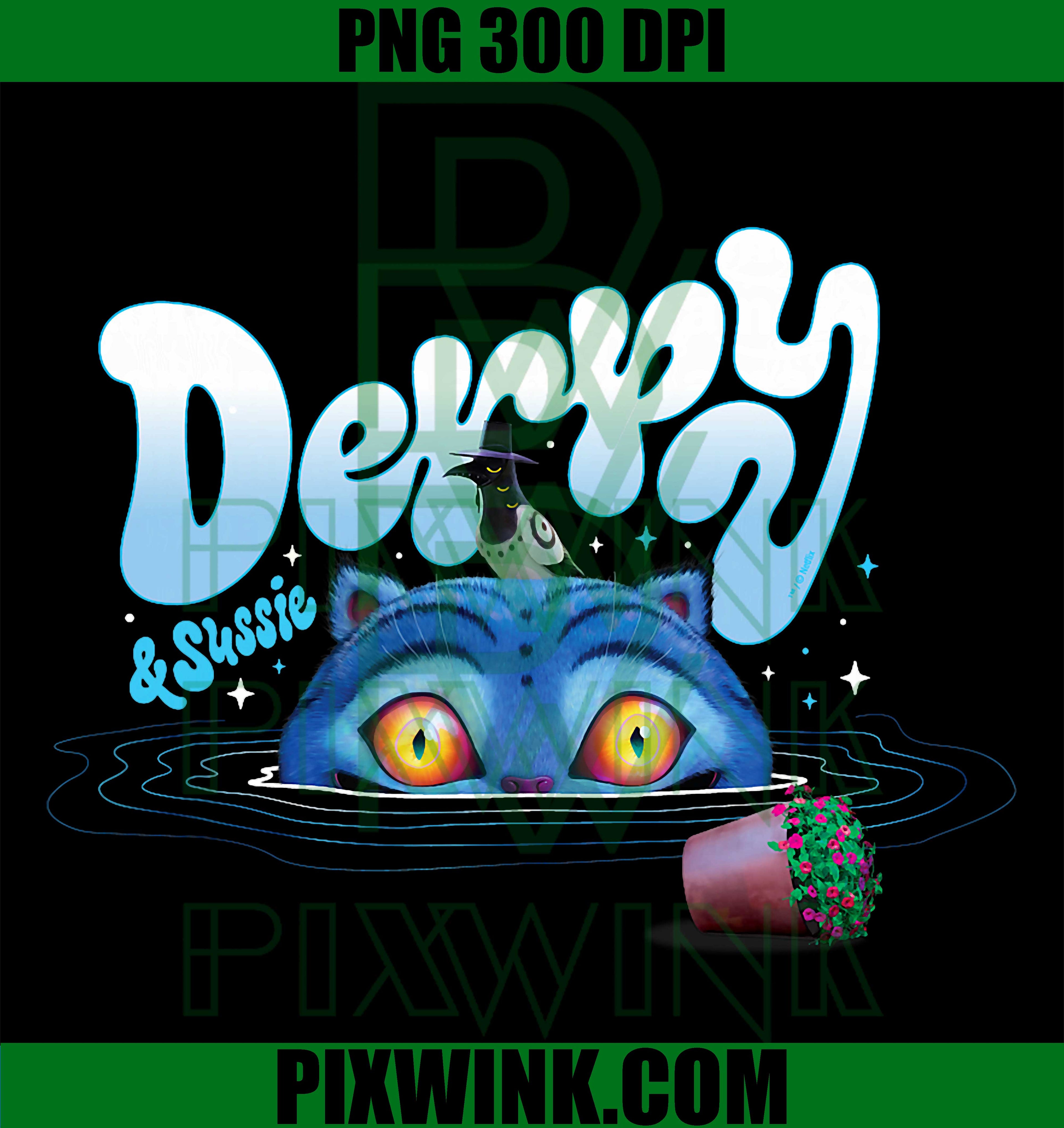 Kpop Demon Hunters Derpy Sussie PNG, Anime Demon Hunter Fan Art PNG
