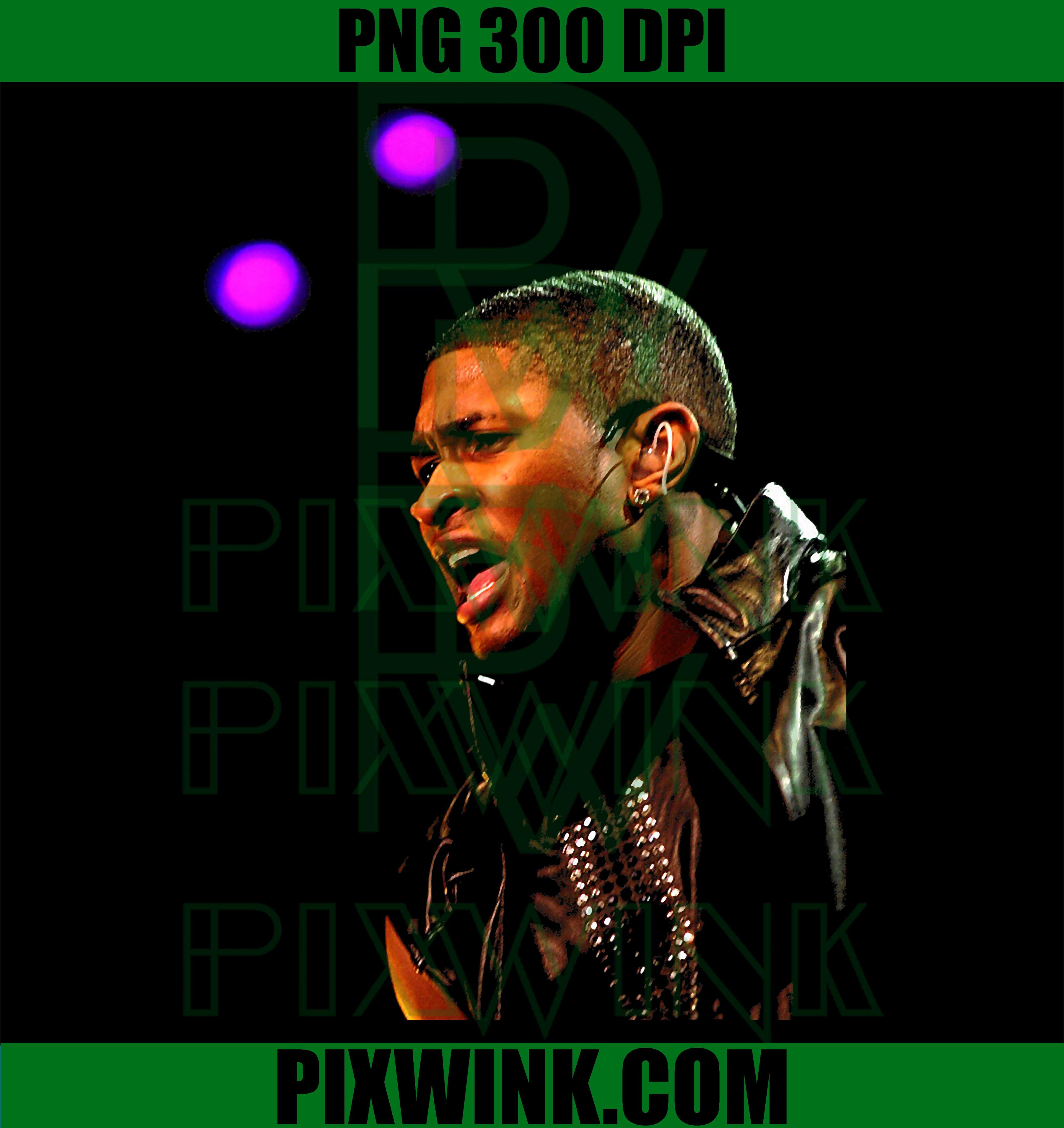 Usher U Remind Me PNG, R&B Live NEC 2002 PNG