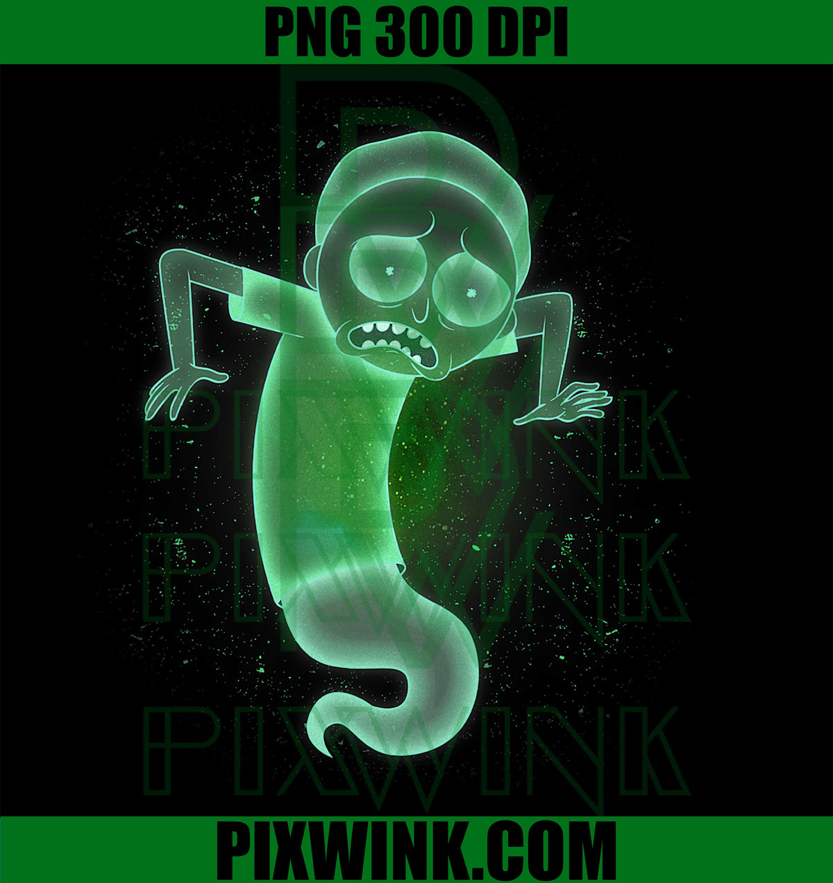 Mademark x Rick and Morty, Rick and Ghost Morty PNG