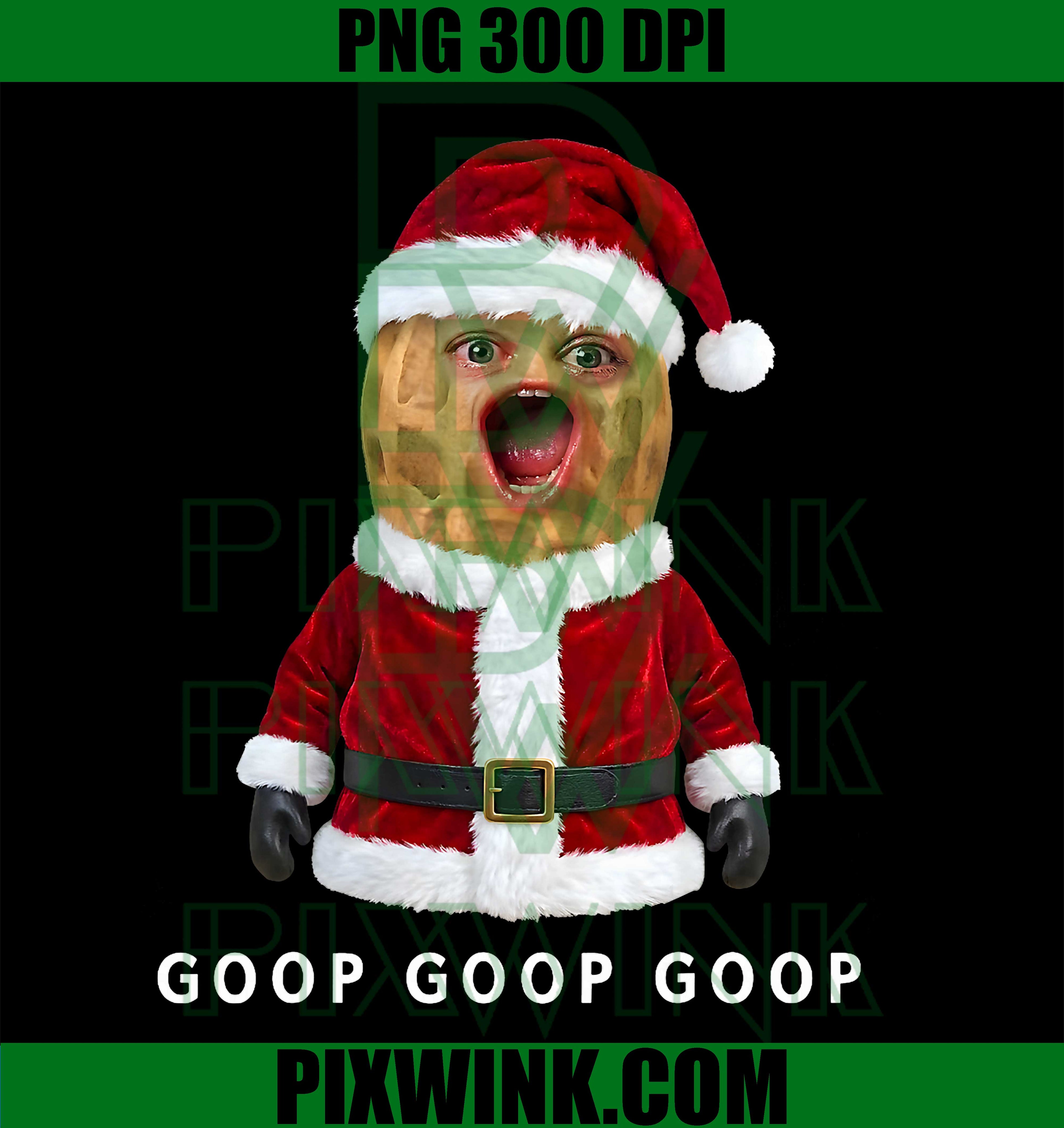 Funny The Burnt Peanut GOOP Bungulator Christmas PNG
