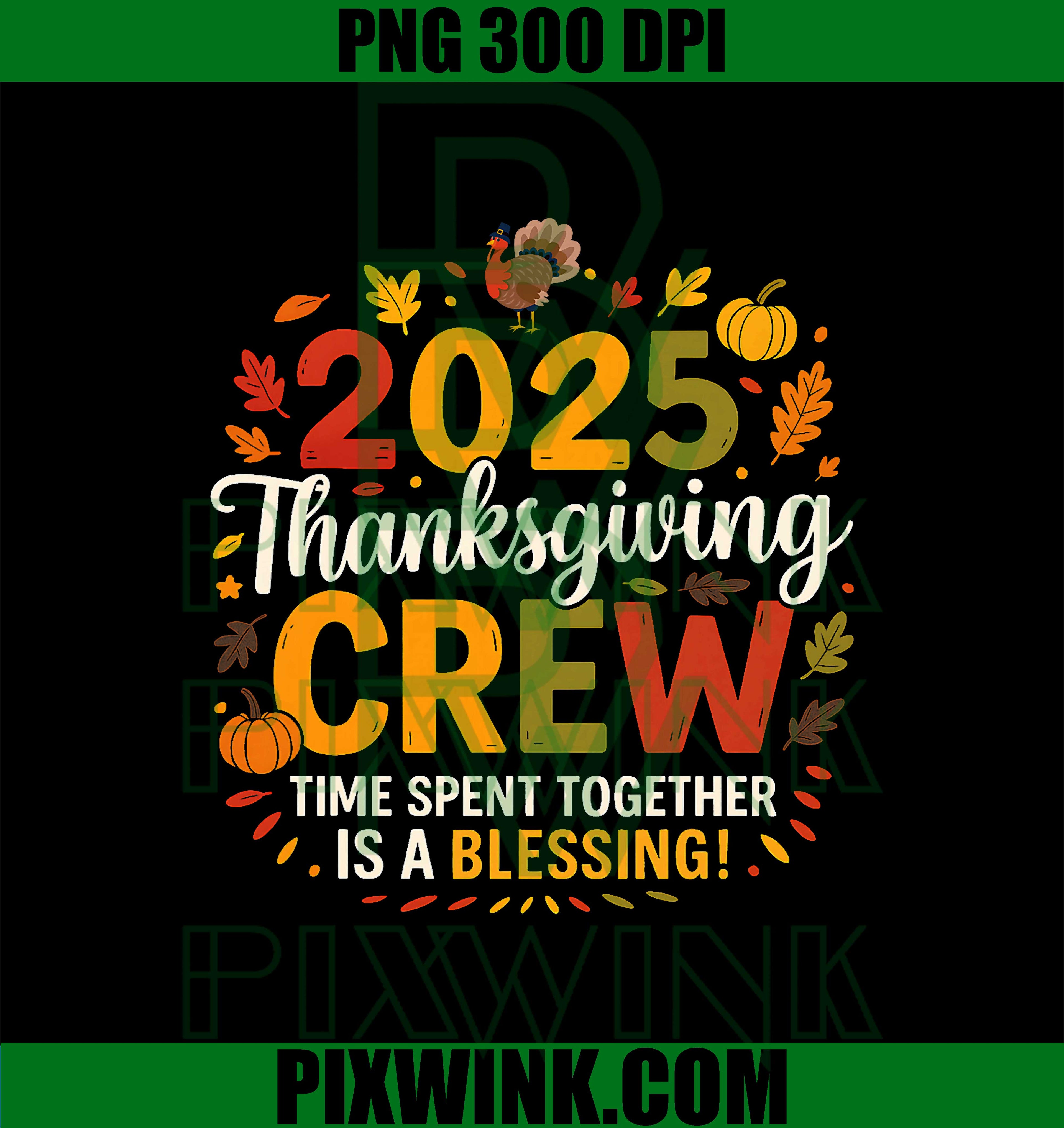  2025 Family Thanksgiving PNG