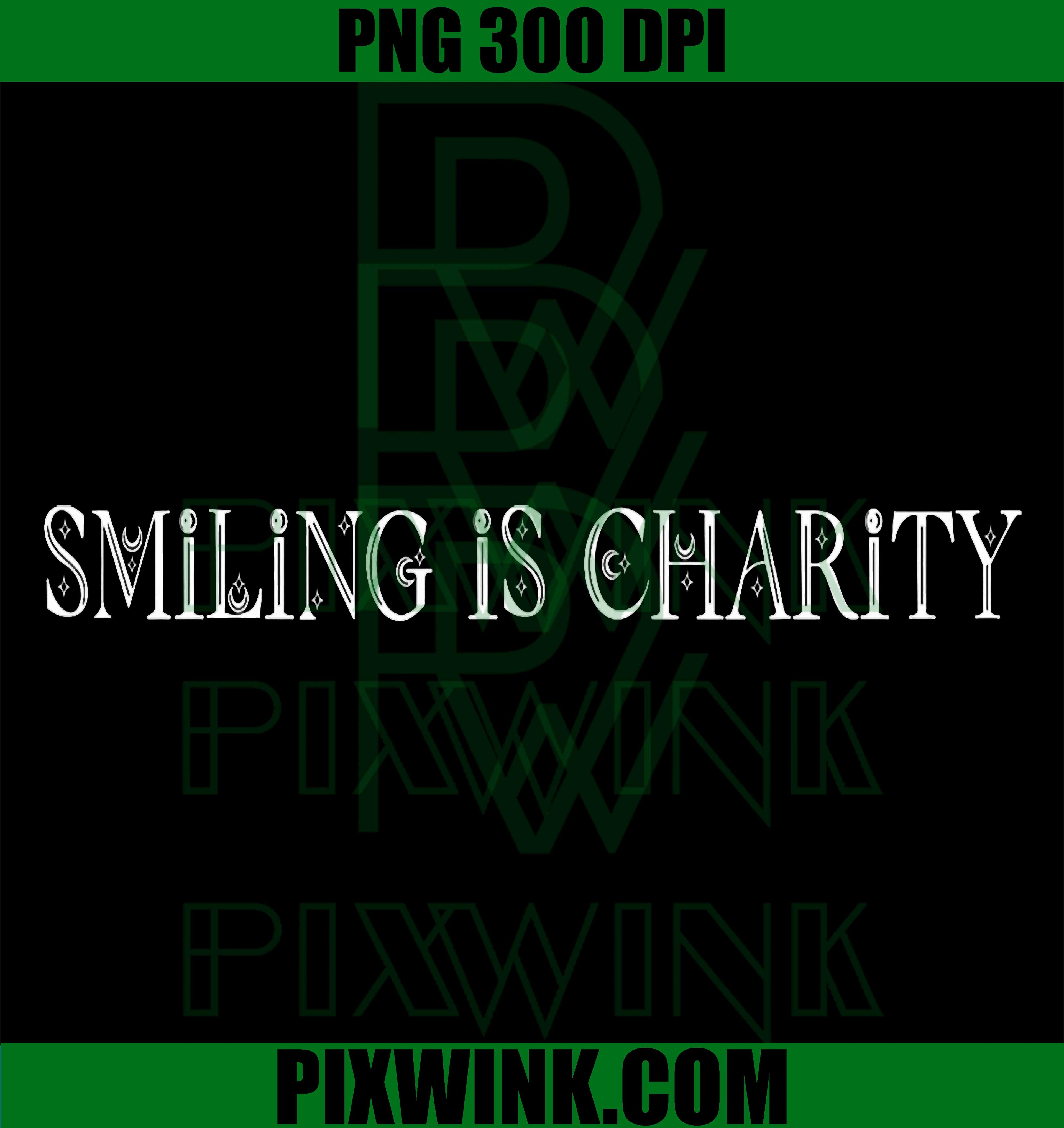 Smiling Is Charity Islamic Crescent Moon PNG, Muslim Faith Quote PNG
