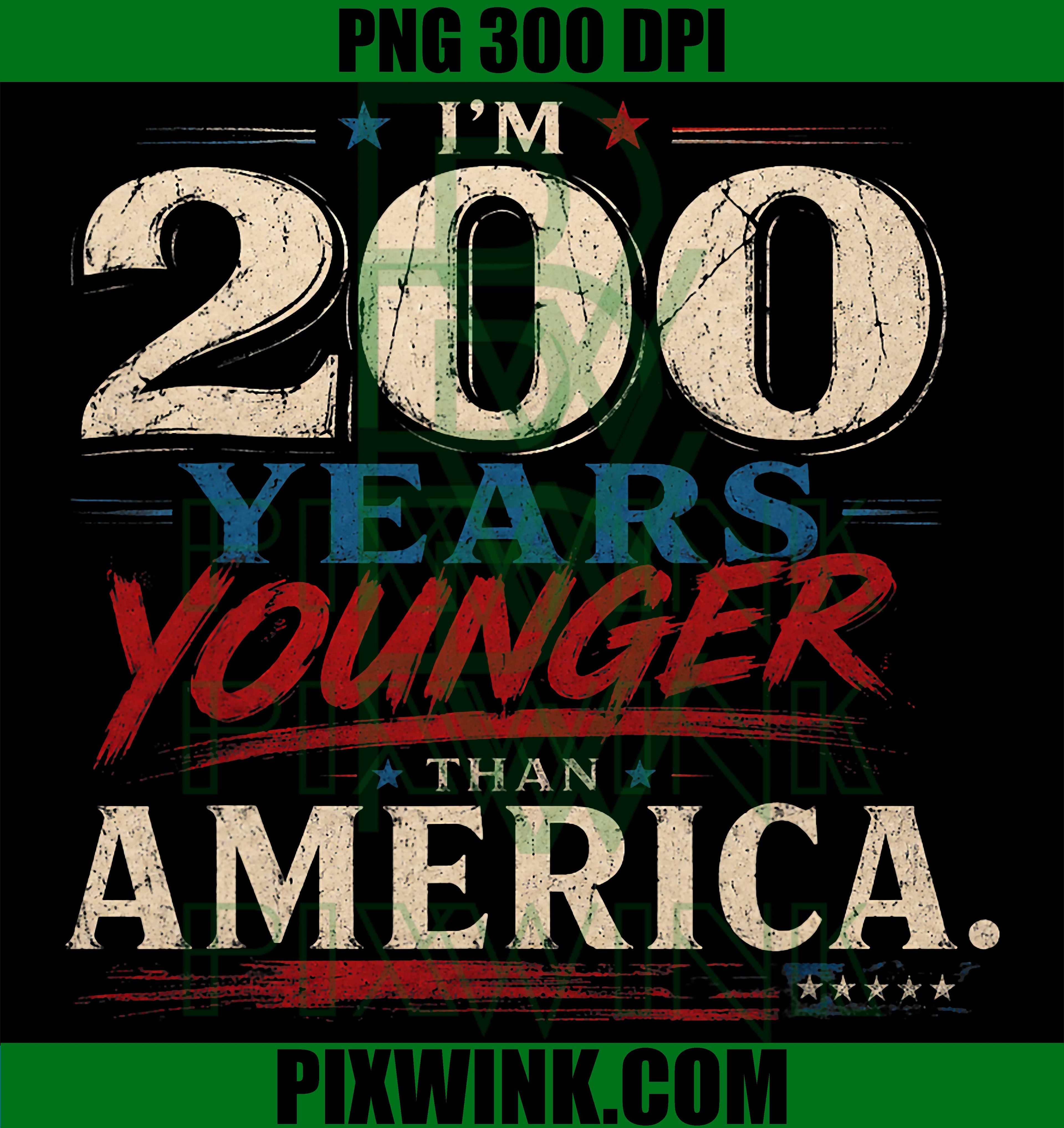 America Turns 250 I Turn 50 PNG, 200 Years Younger Than USA PNG