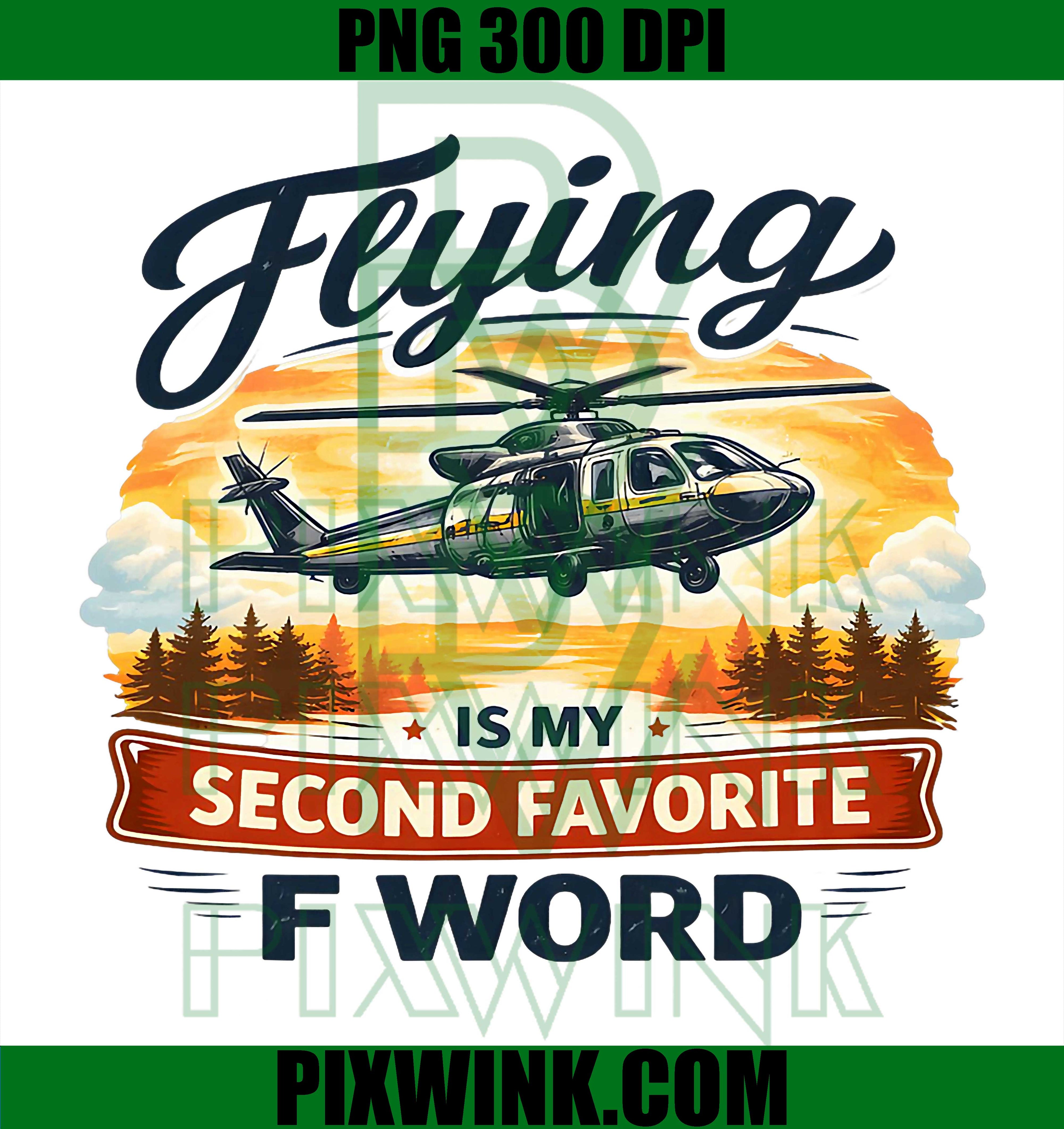 Funny Helicopter PNG, Pilot Humor Digital Download, Flying Travel Graphic, Digital