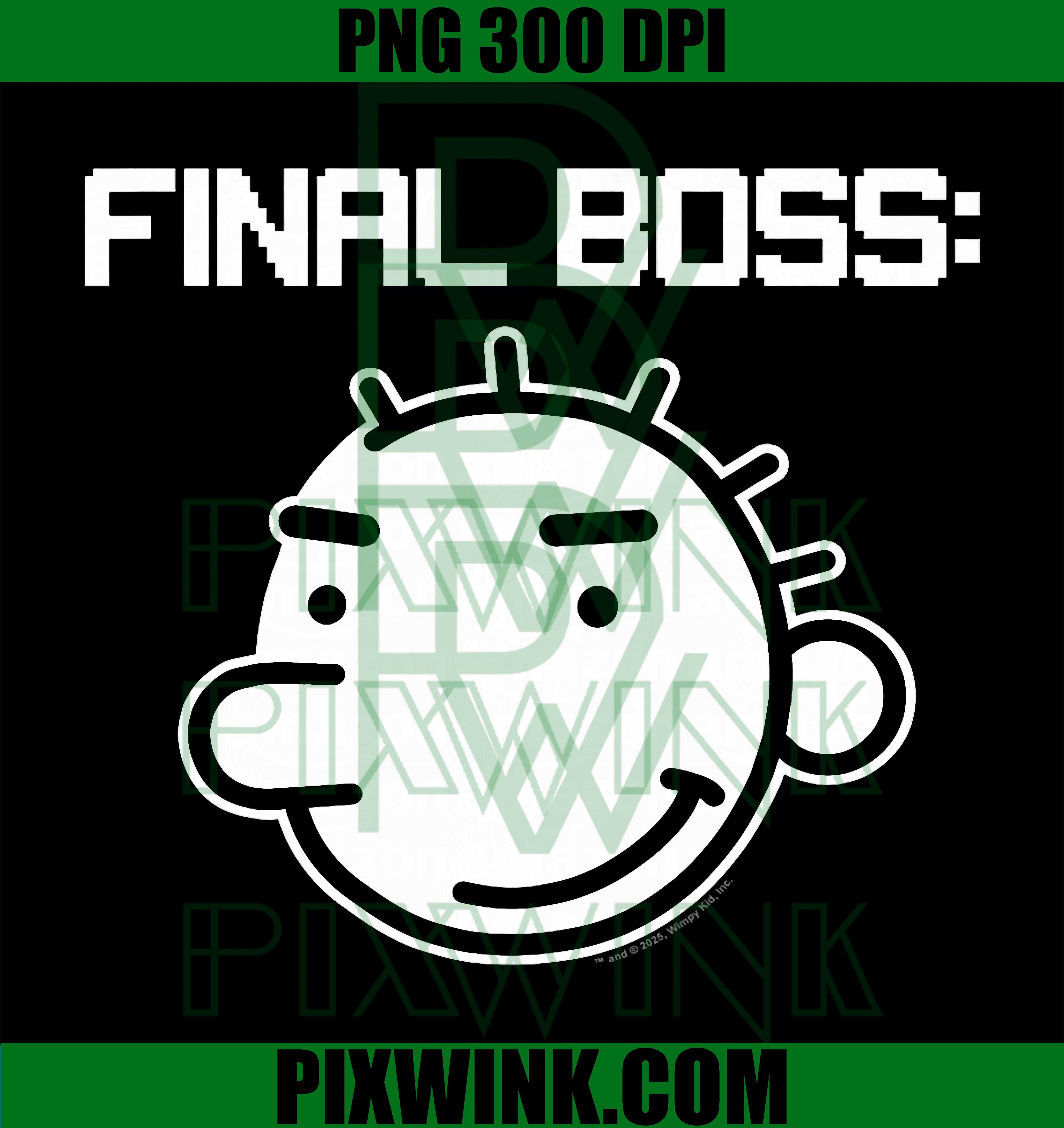 Diary of a Wimpy Kid Final Boss Roderick PNG, Funny Cartoon Character Meme PNG