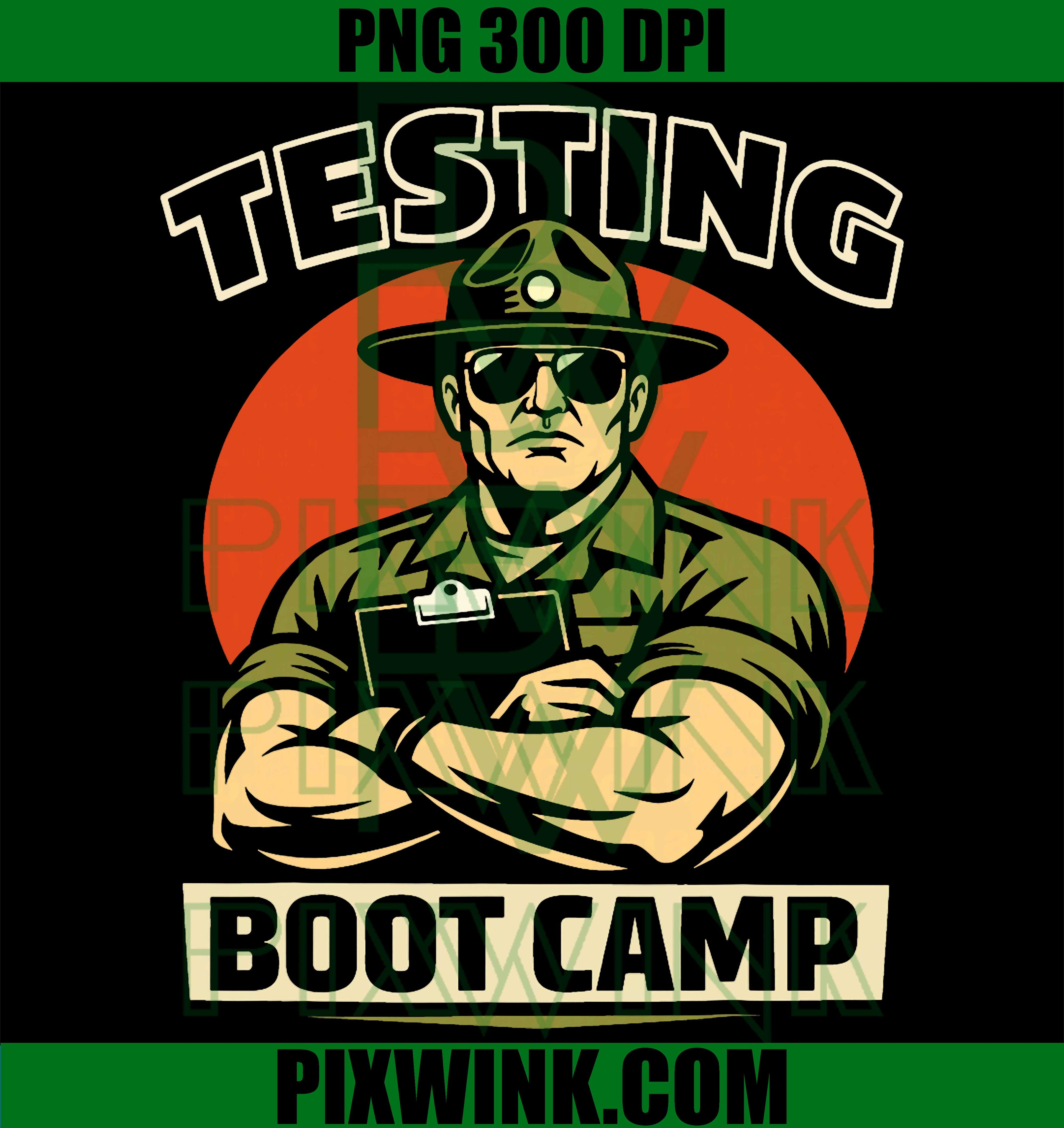 Rock The Test Music Teacher PNG, Testing Boot Camp Funny Retro Design