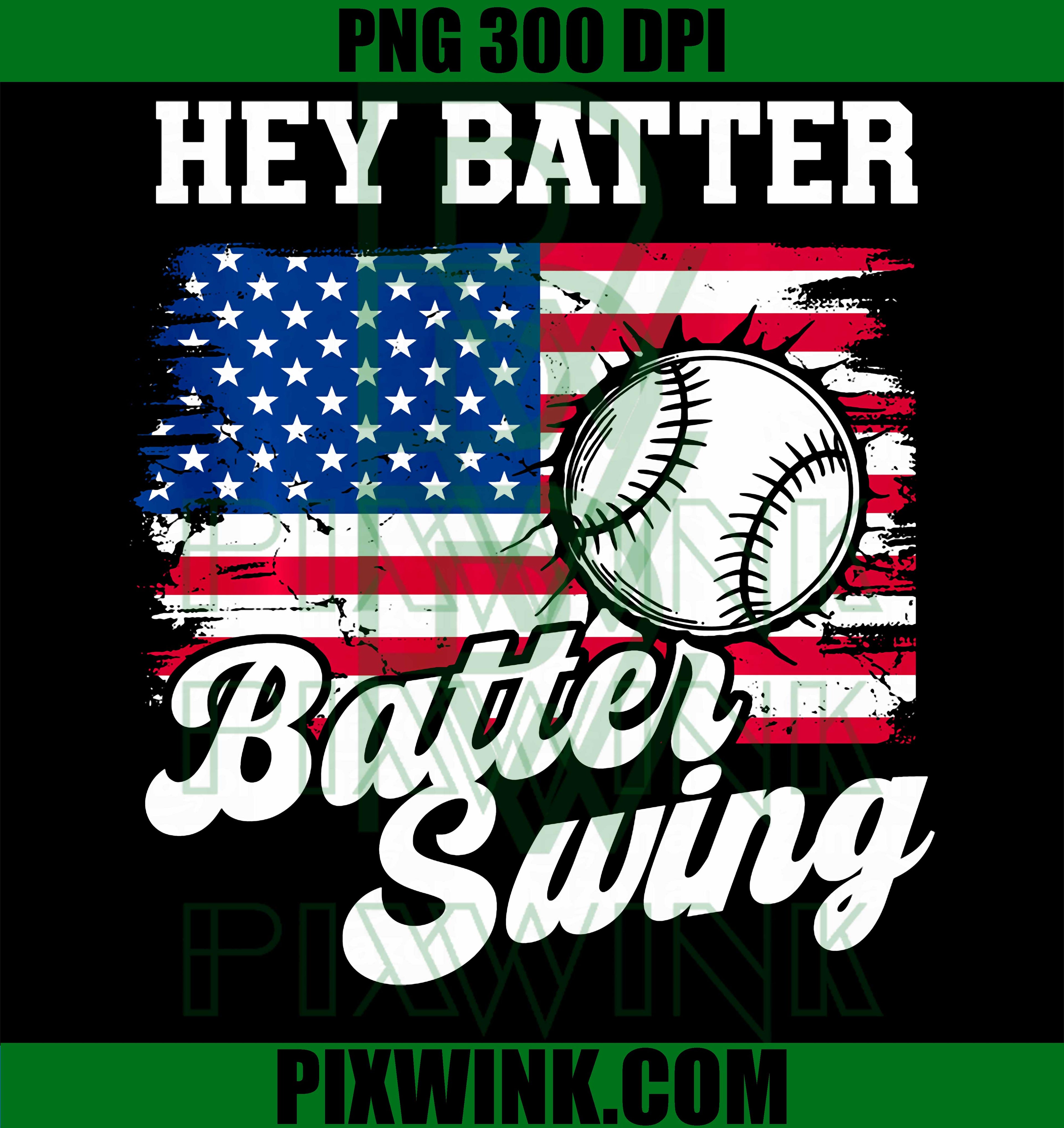American Flag Baseball Player PNG, Bat Fan Catcher Pitcher USA PNG