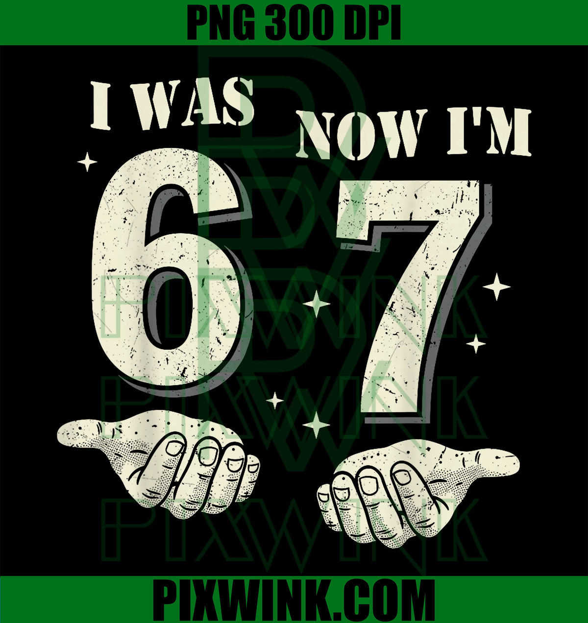 I was 6 Now I'm 7 Year Old Birthday, 67 Funny for Kids Boys PNG