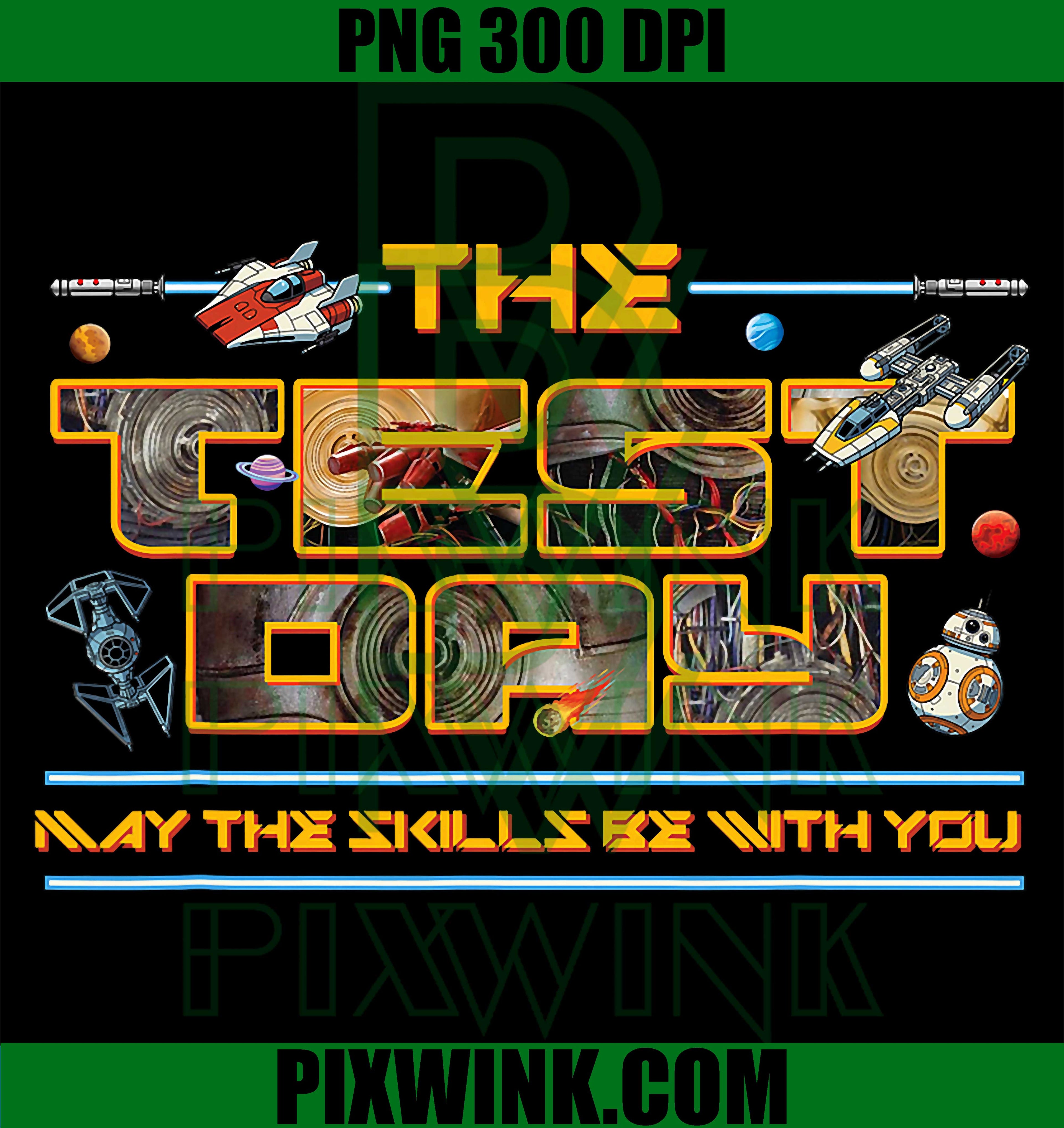 Test Day Skills PNG, May The Skills Be With You PNG
