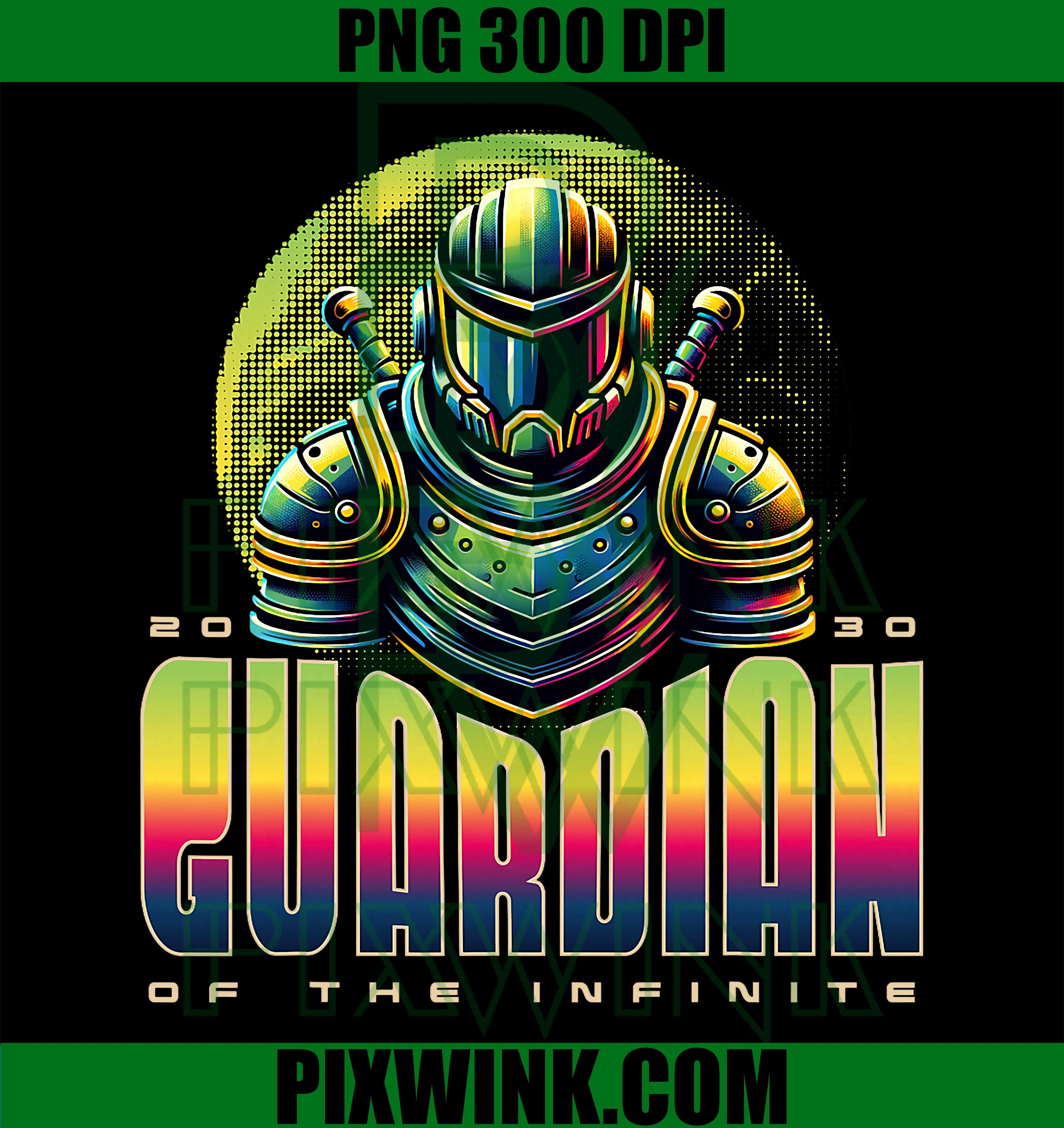 Sci Fi 2030 Guardian Of The Infinite PNG, Futuristic Warrior Graphic PNG
