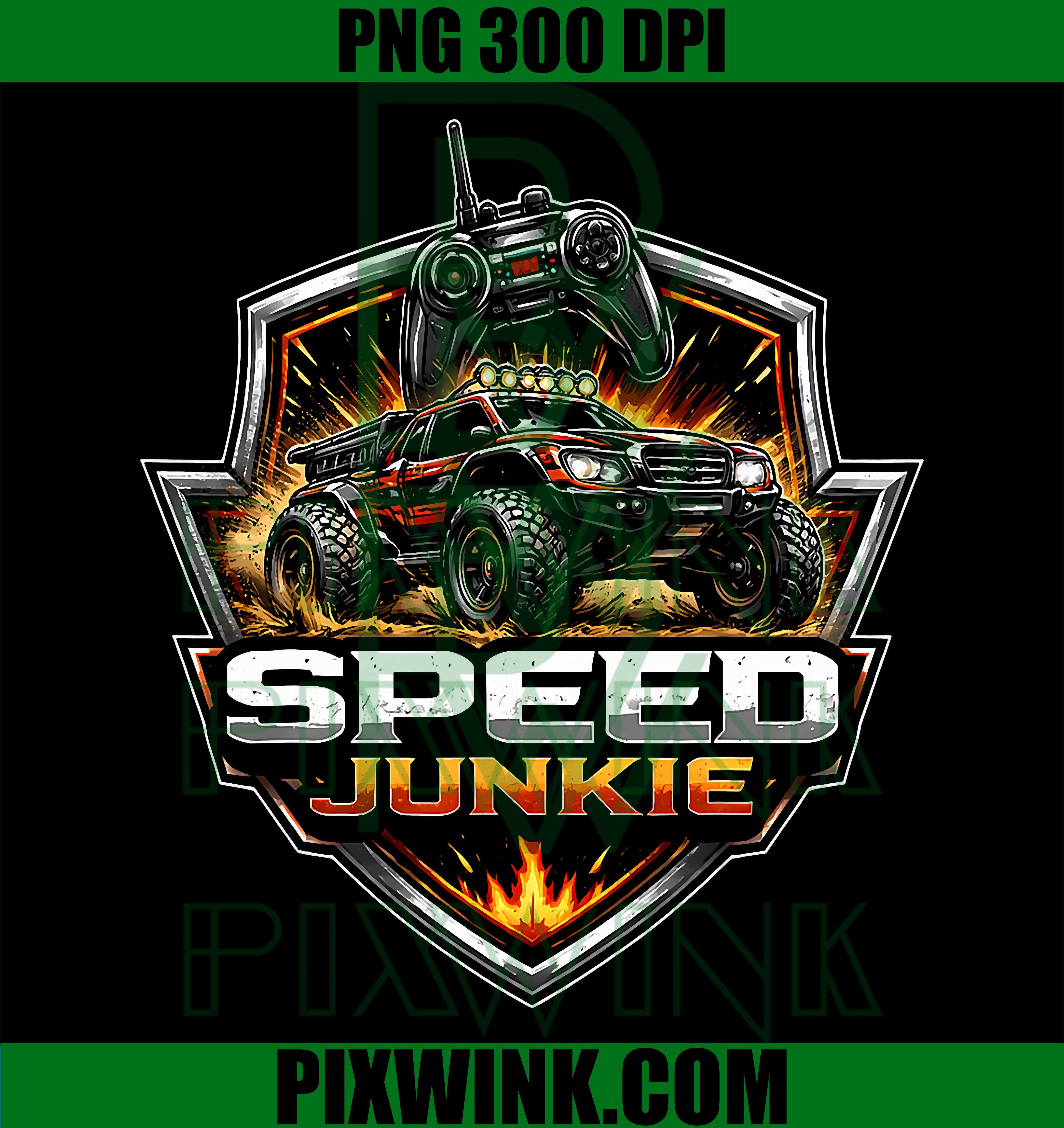Speed Junkie RC Car Racing PNG, Remote Control Vehicle PNG
