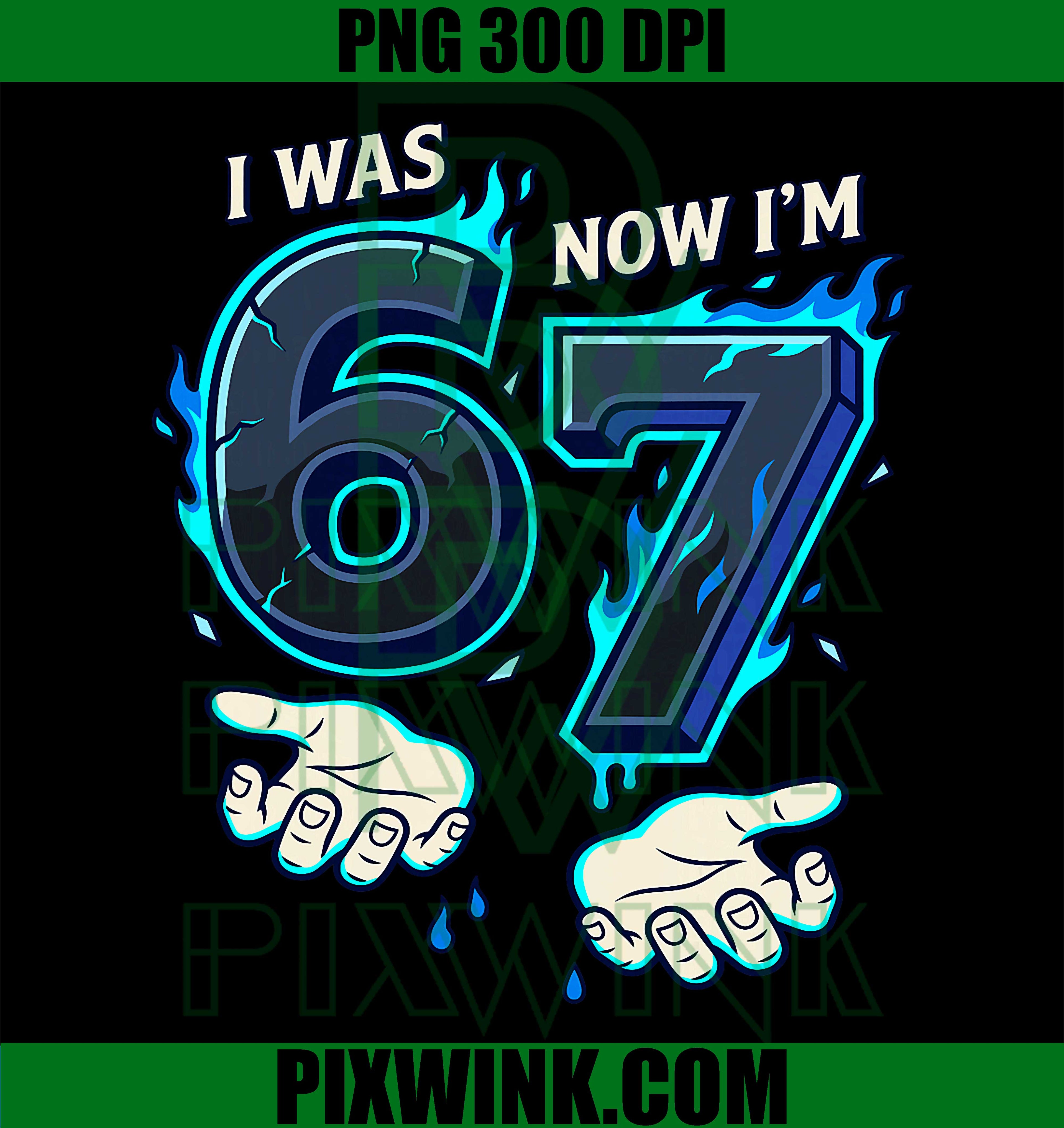 7th Birthday PNG, I Was 6 Now I’m 7 PNG Birthday Boys Design