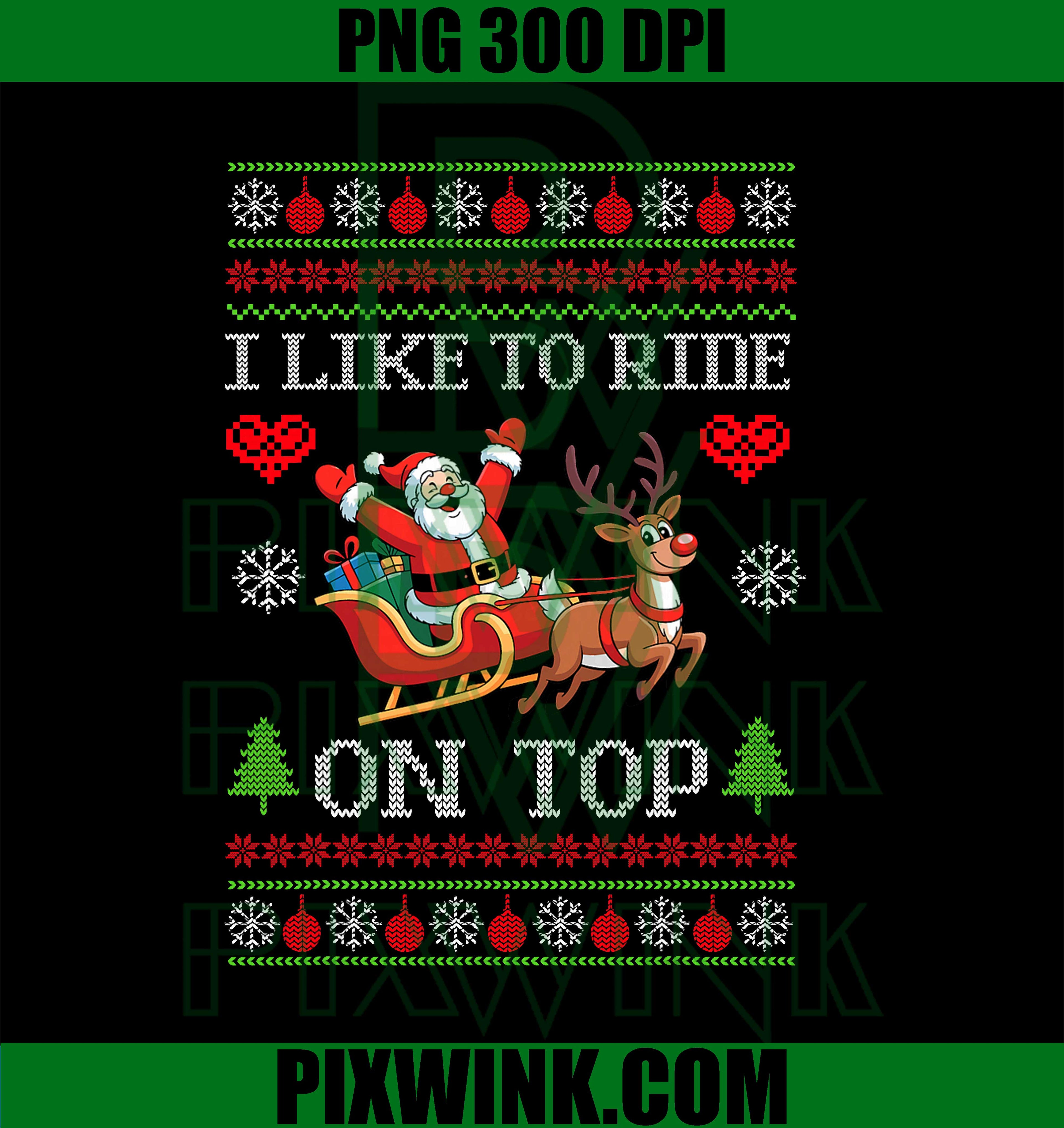 I Like to Ride On Top PNG, I Like to Slide Inside Couple Matching PNG