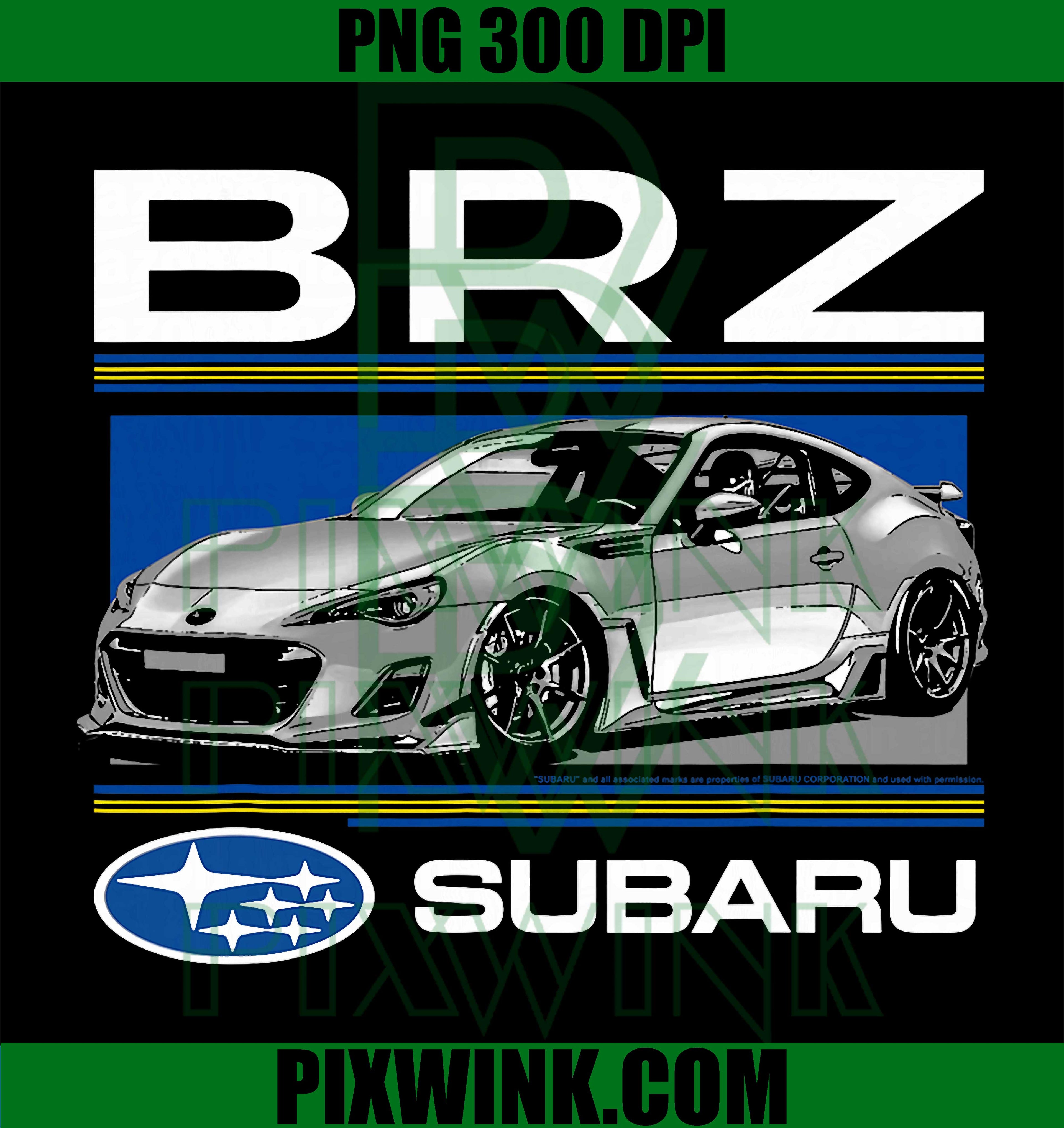 Subaru BRZ PNG, JDM Sports Car PNG Modern Racing Design
