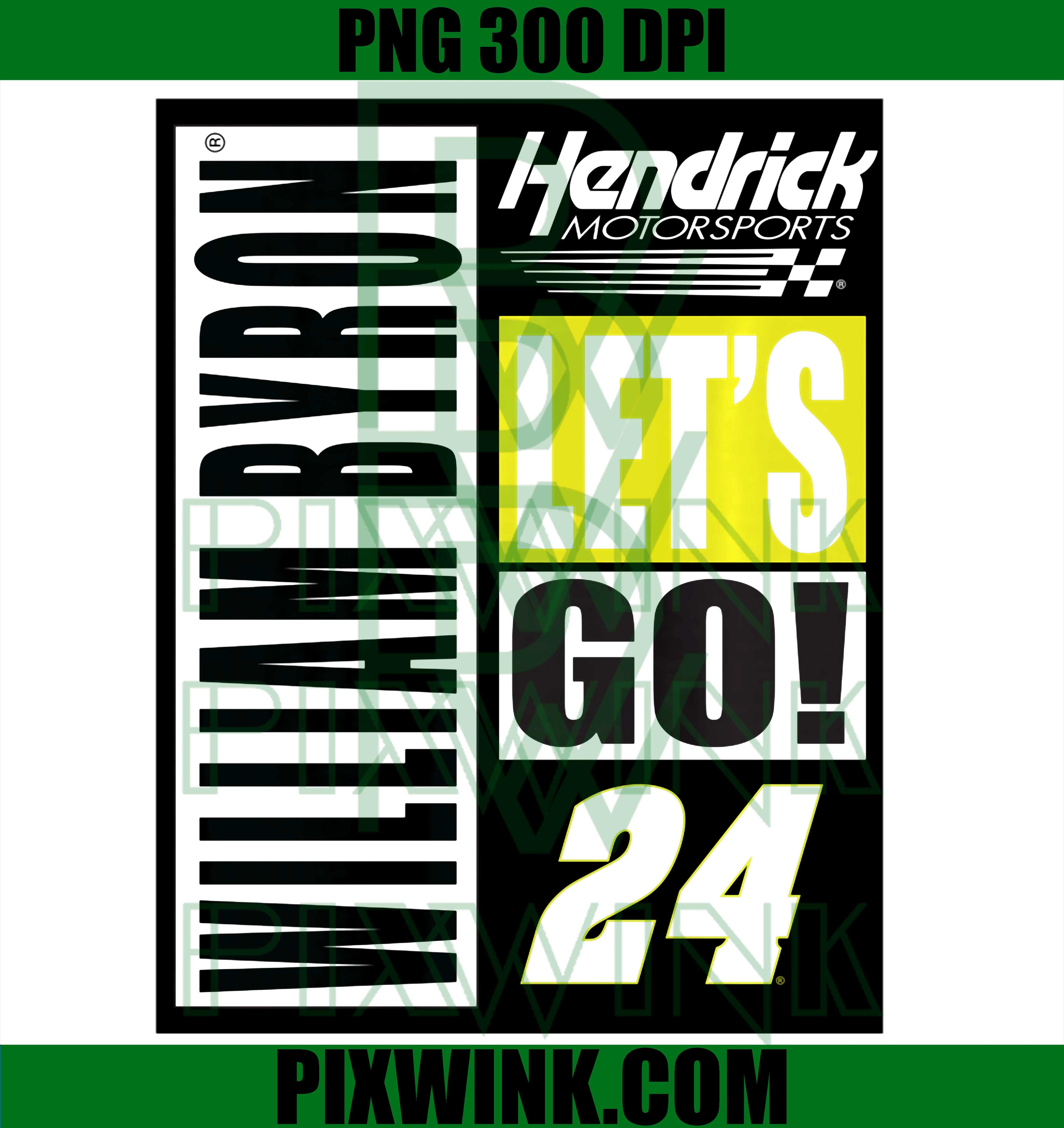 William Byron Hendrick PNG, NASCAR Official Racing Logo PNG